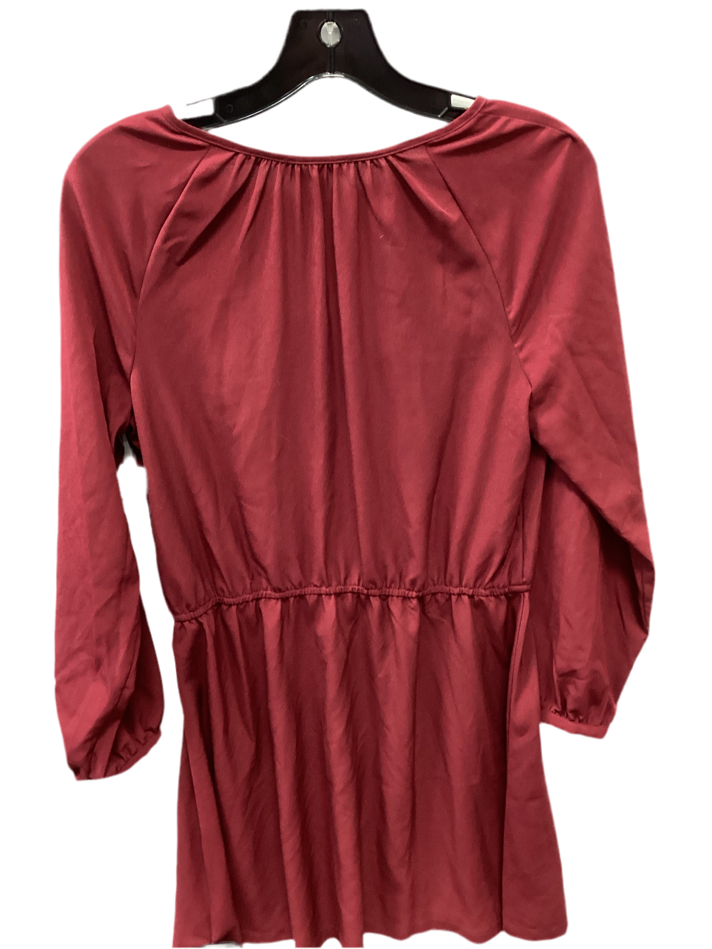 Dress Casual Midi By Bass In Red, Size:M