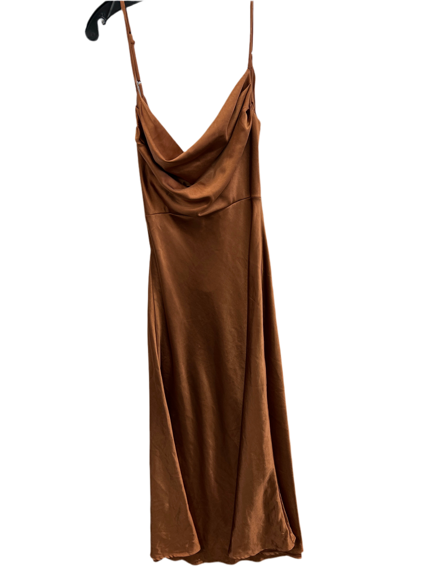 Dress Party Long By Cmc In Brown, Size:S