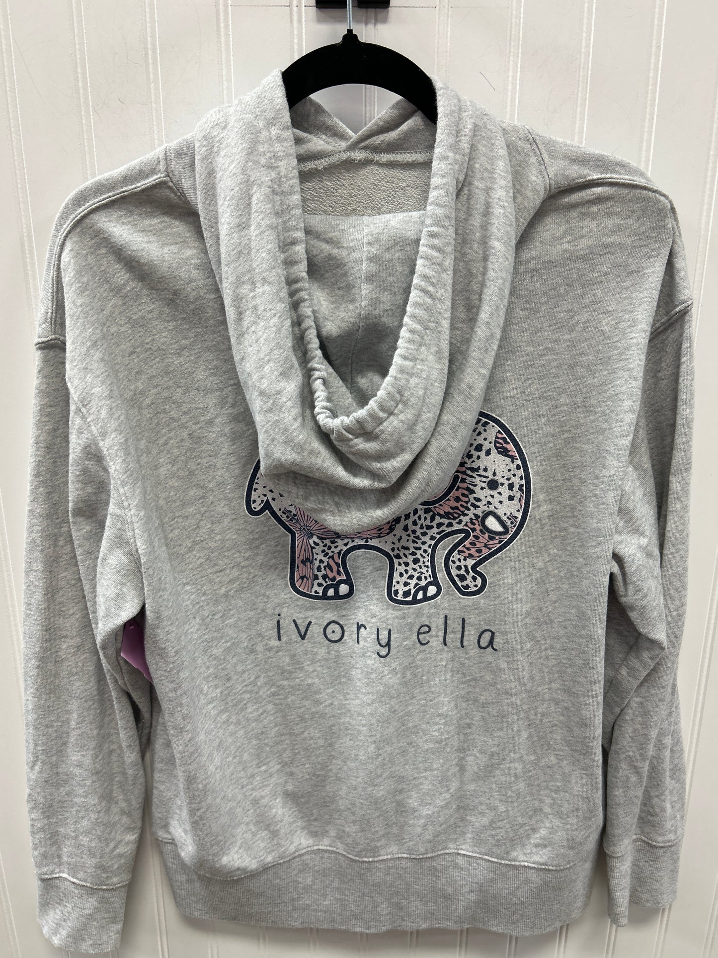 Sweatshirt Hoodie By Ivory Ella In Grey, Size:S