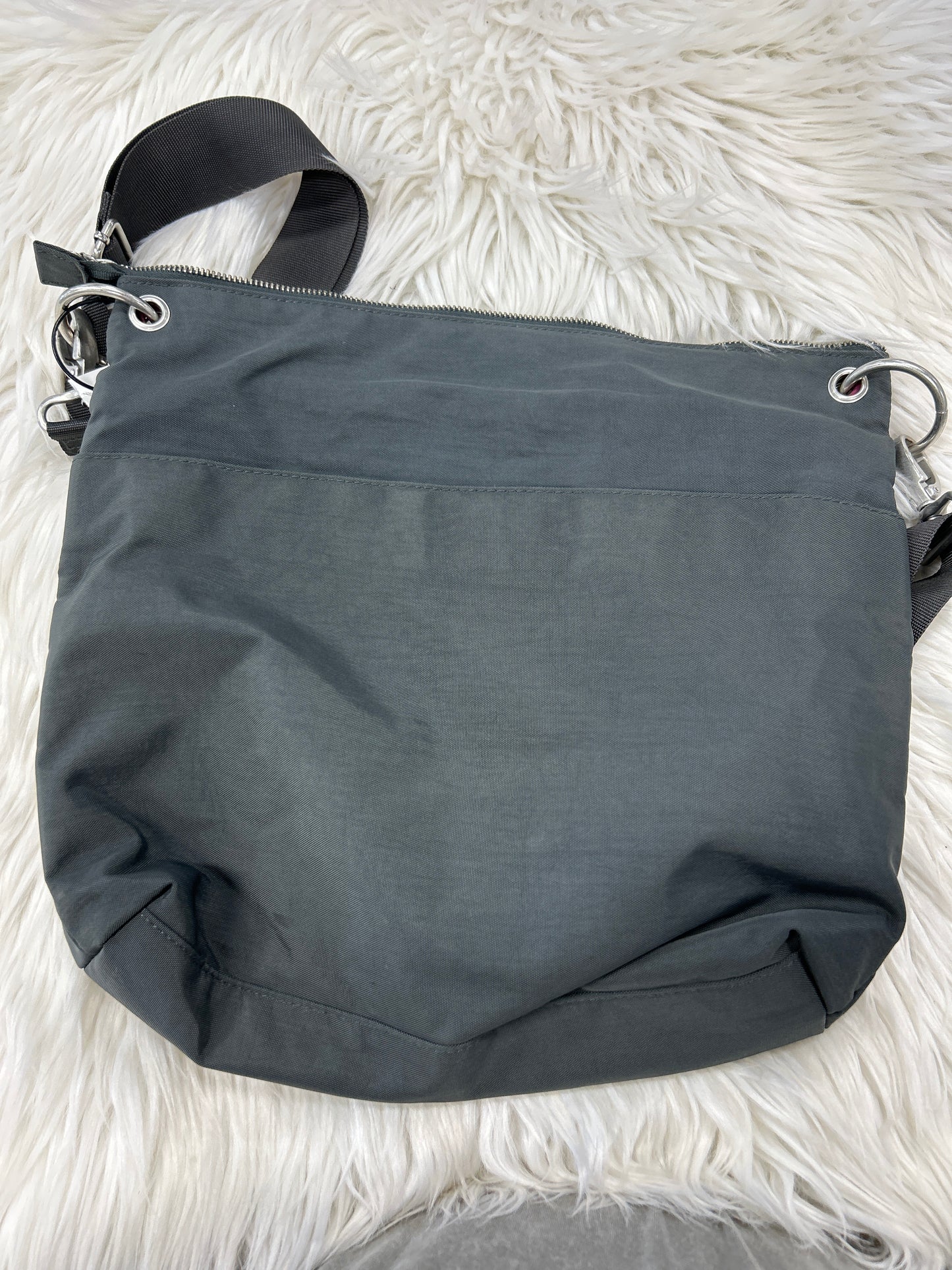 Handbag By Baggallini In Grey, Size:Large