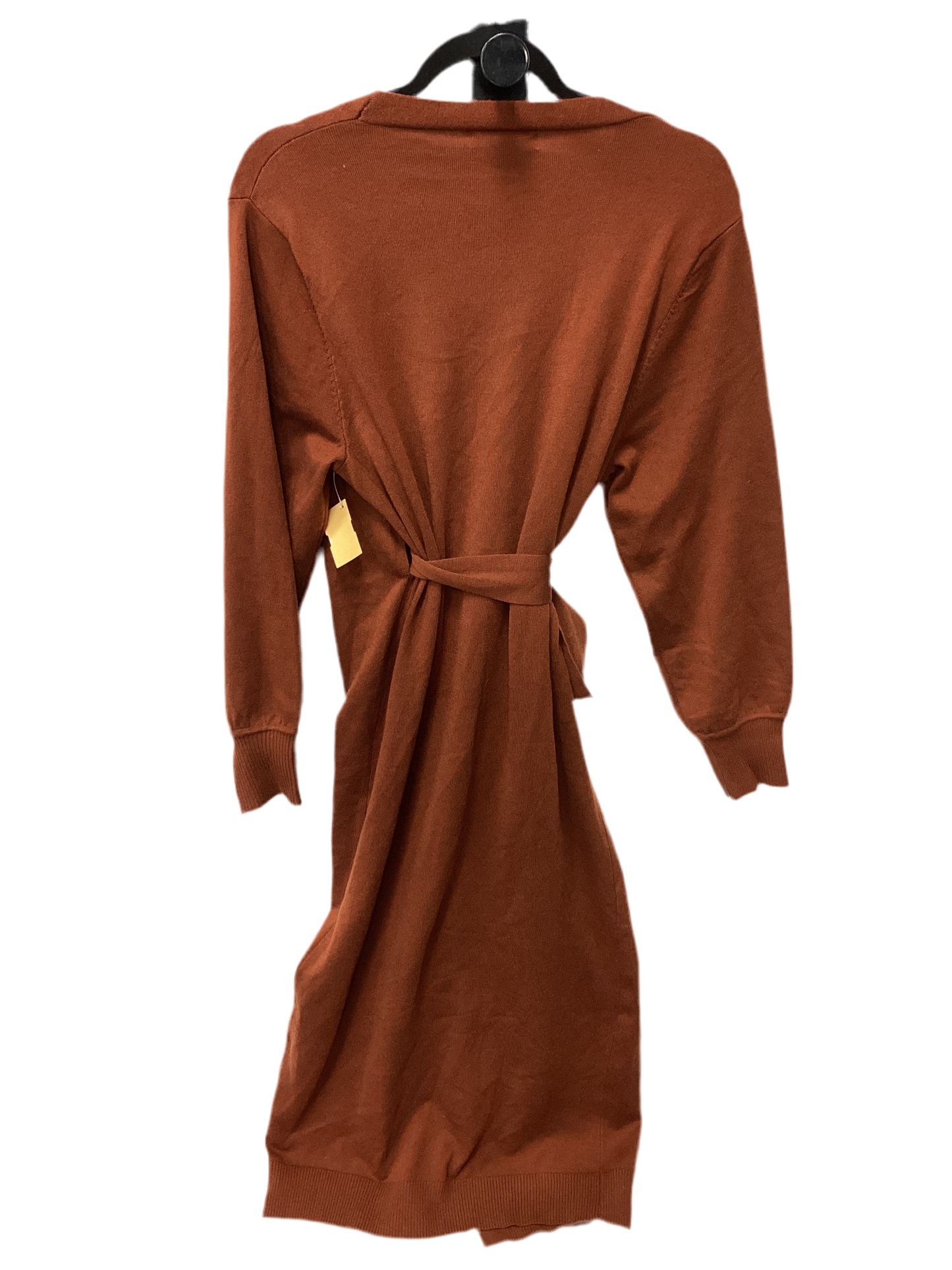 Dress Sweater By Exlura In Brown, Size:Xs