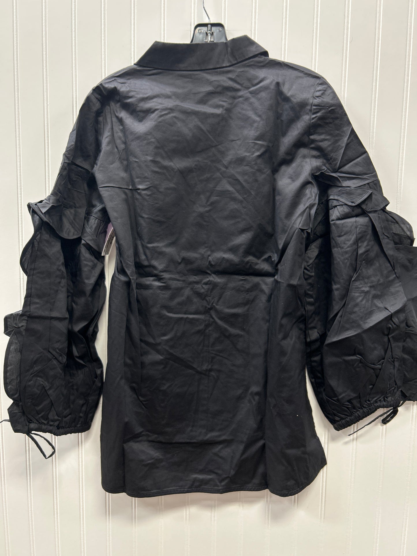 Blouse Ls By Cmc In Black, Size:S NWT