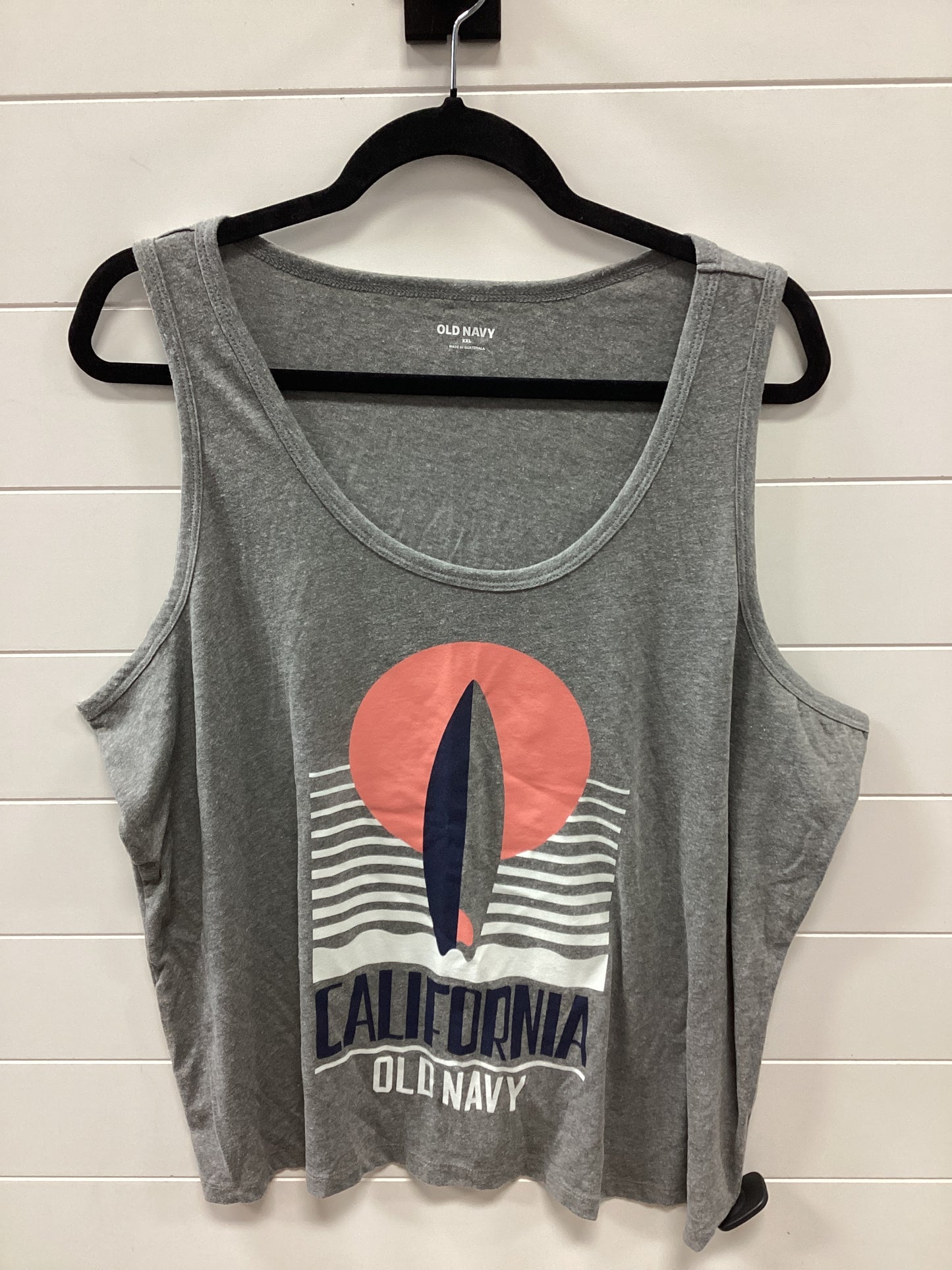 Tank Top By Old Navy In Grey, Size:2X