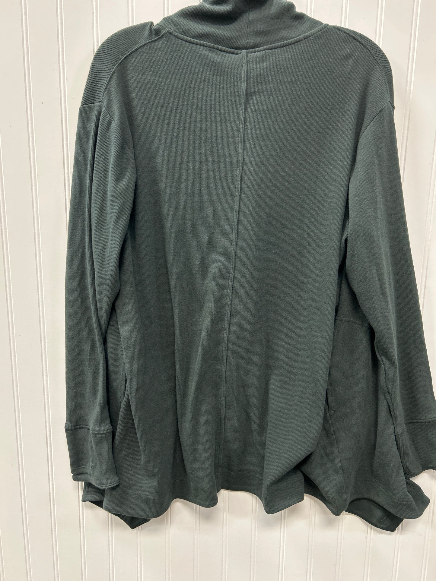 Sweater Cardigan By Athleta In Green, Size:M