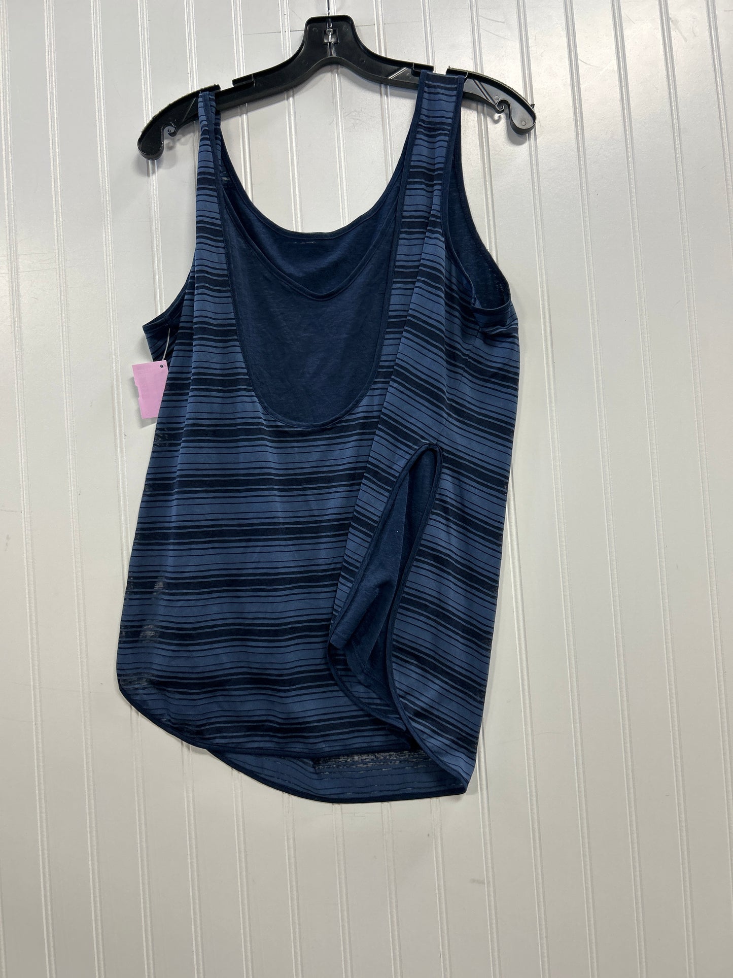 Athletic Tank Top By Athleta In Navy, Size:L