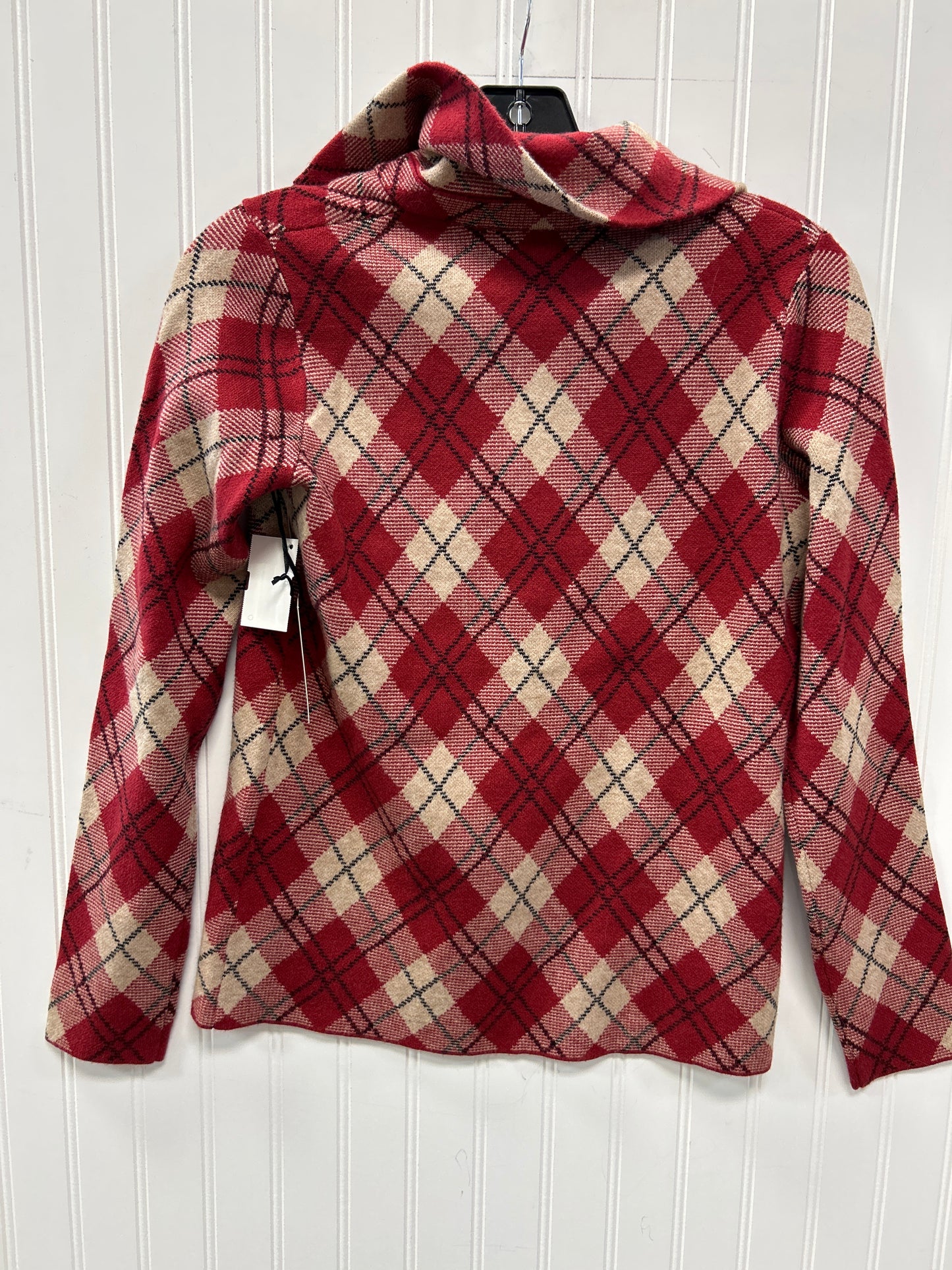 Top Ls By Max Studio In Red, Size:Xs