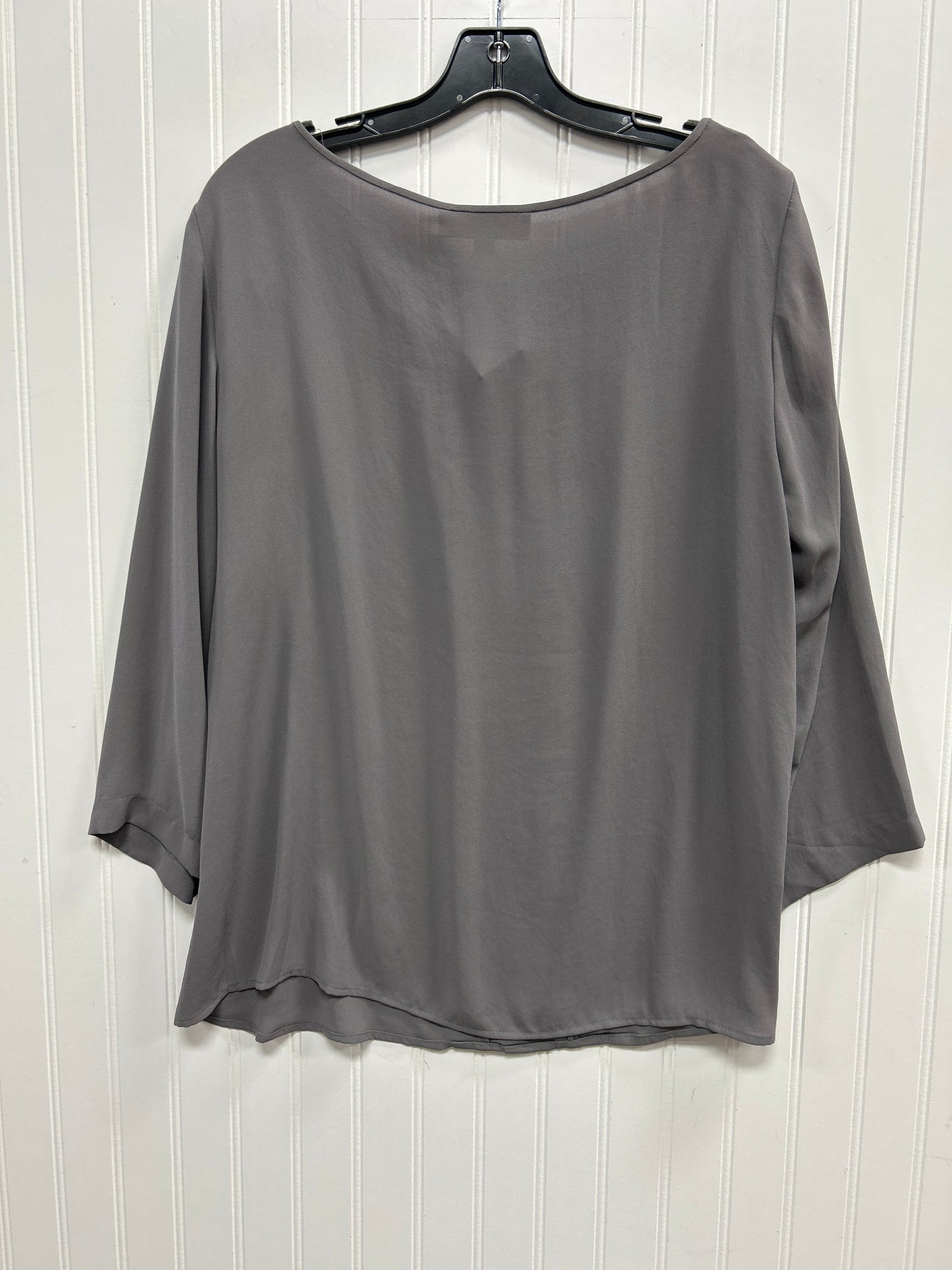 Top Ls By Loft In Grey, Size:L