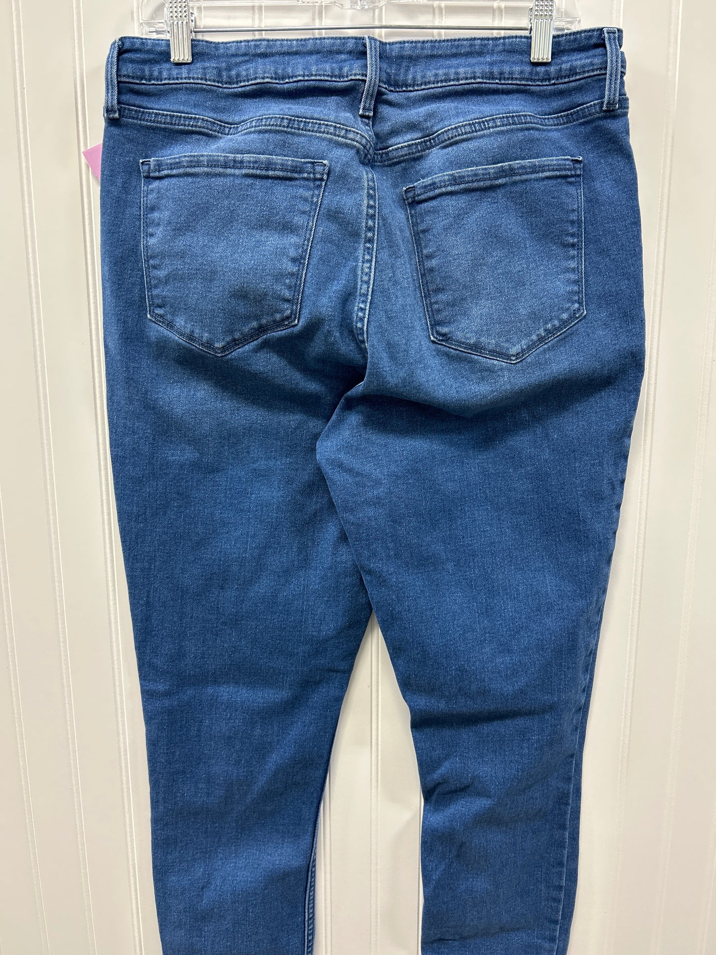Jeans Skinny By Old Navy In Blue Denim, Size:14