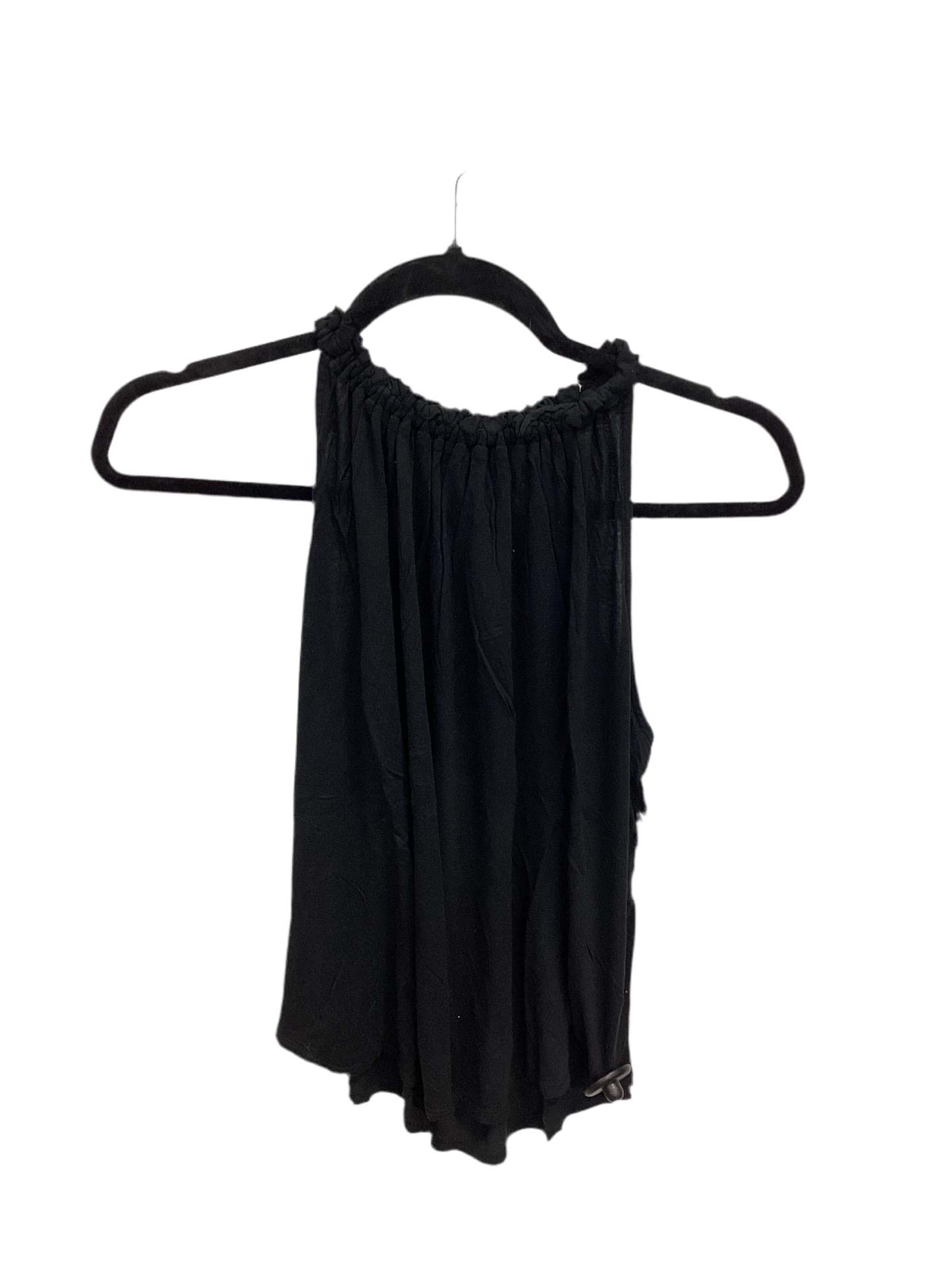 Top Sleeveless By Loft In Black, Size:S