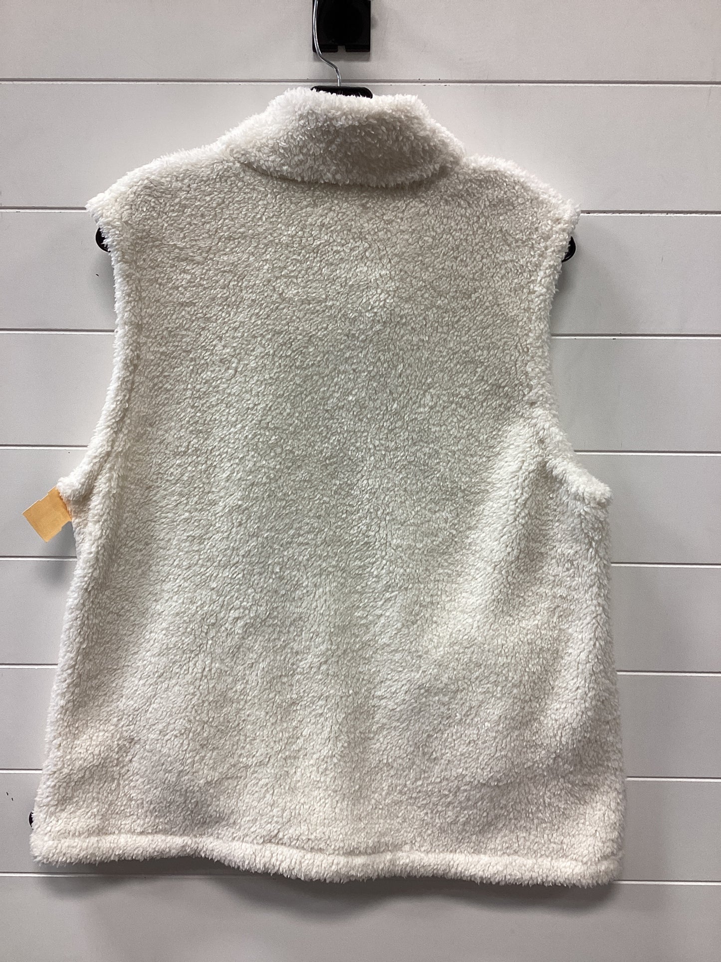 Vest Faux Fur & Sherpa By Maurices In Cream, Size:L