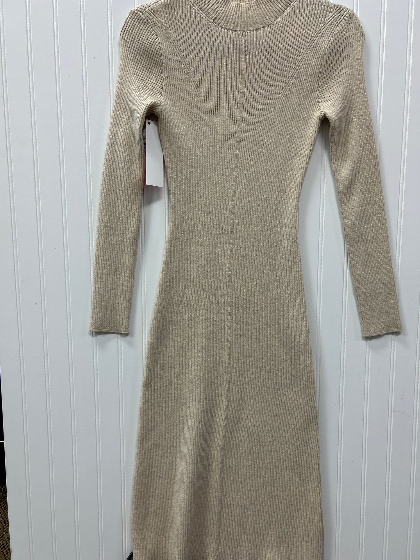 Dress Sweater By Cmc In Cream, Size:S