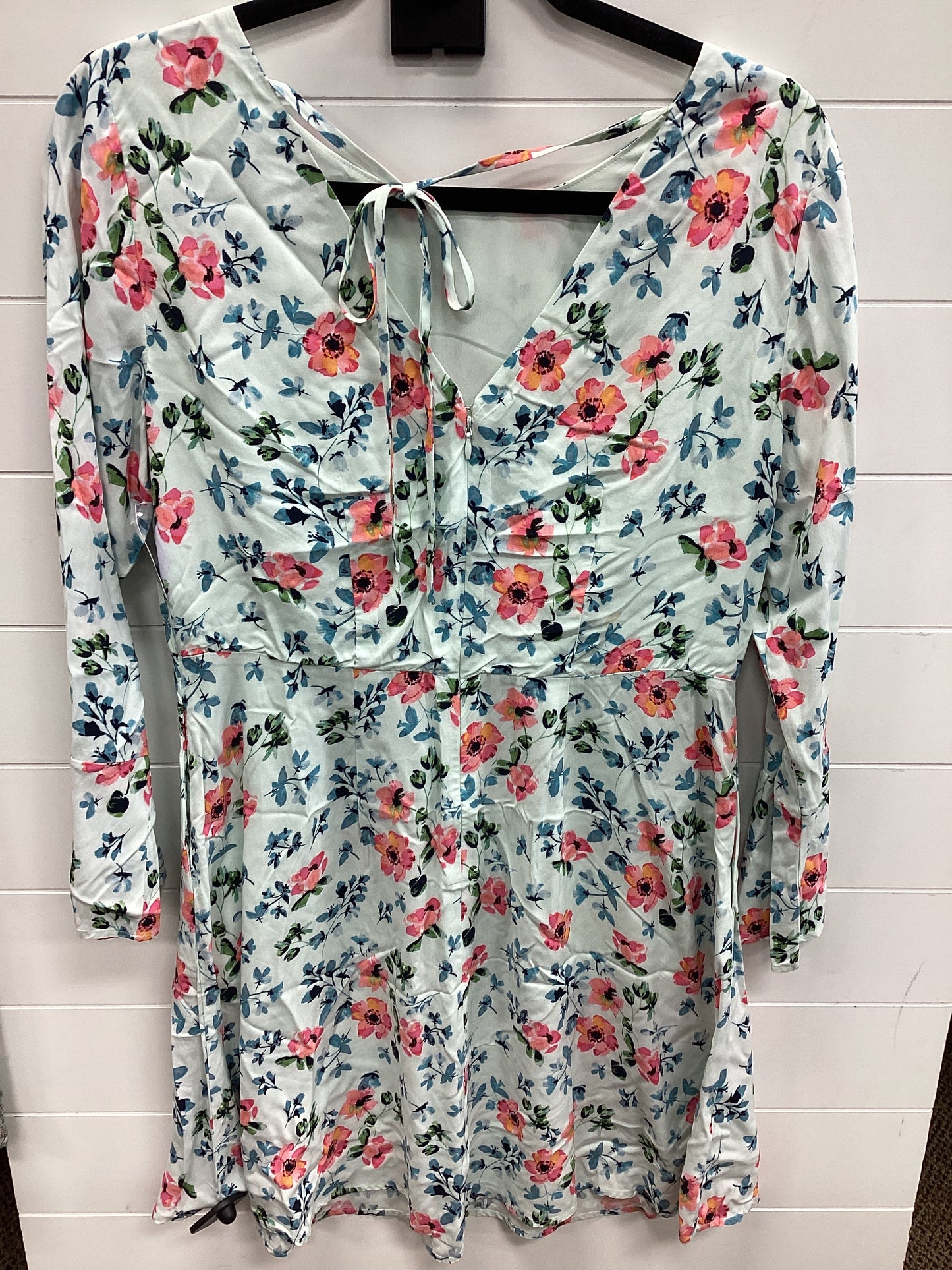 Dress Casual Midi By Loft In Blue, Size:6