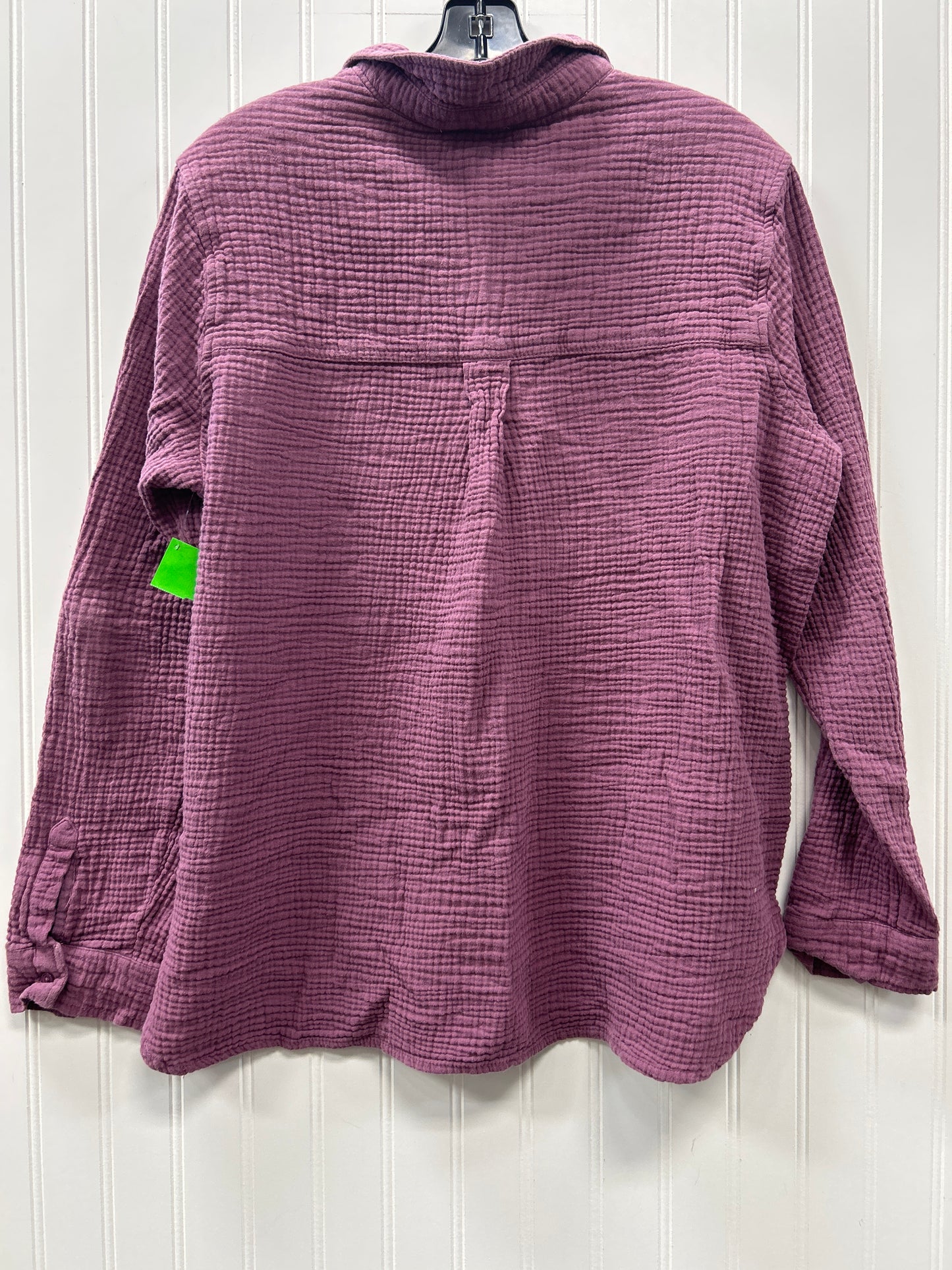 Top Ls By Anne Klein In Purple, Size:L