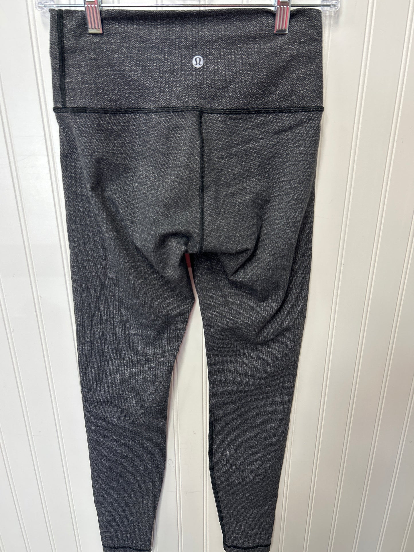 Athletic Leggings By Lululemon In Grey, Size:4