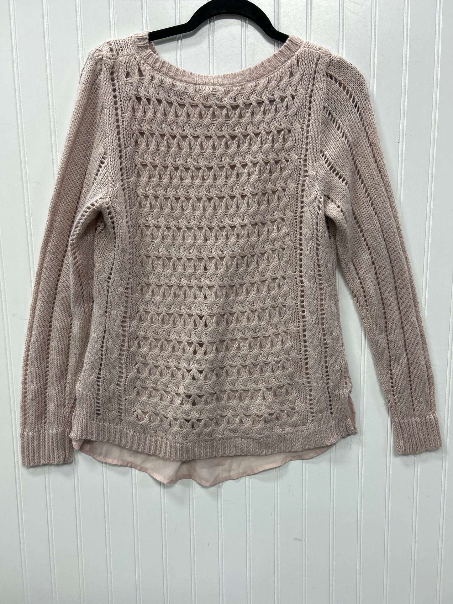 Sweater By Maurices In Pink, Size:M