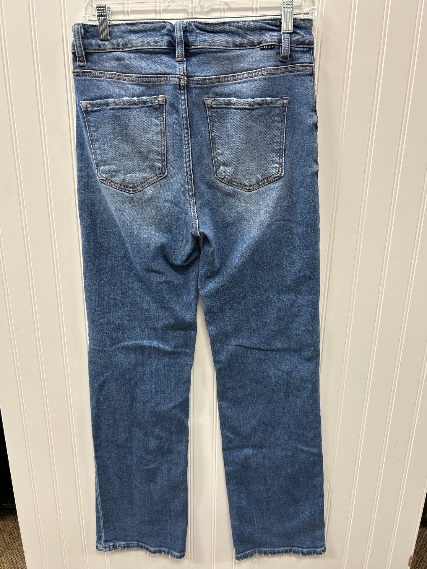 Jeans Straight By Risen In Blue Denim, Size:6