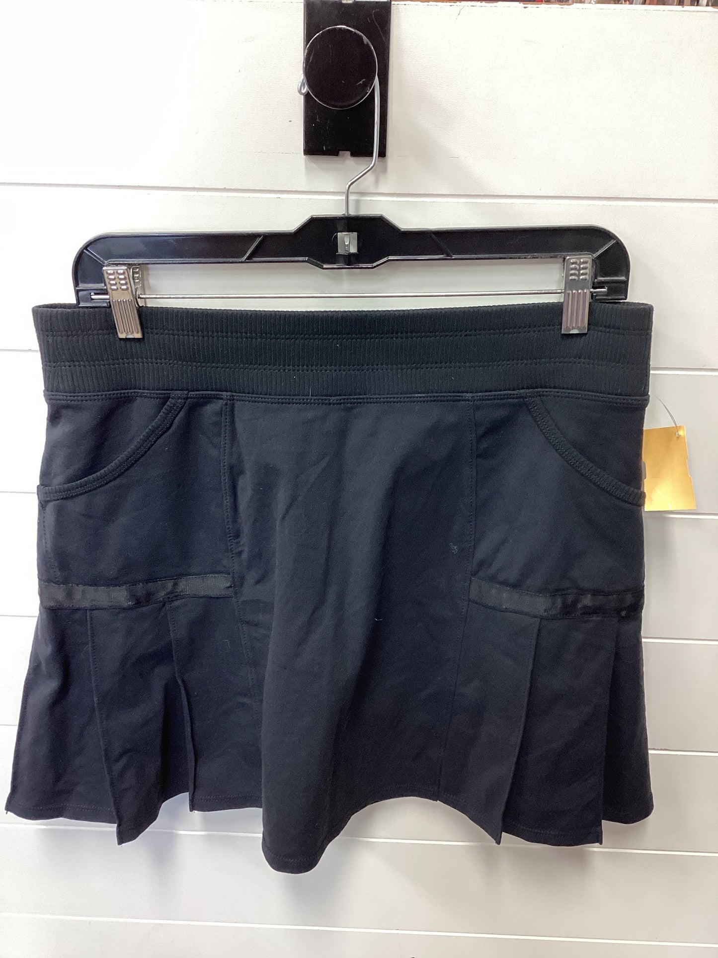 Athletic Skort By Athleta In Black, Size:M