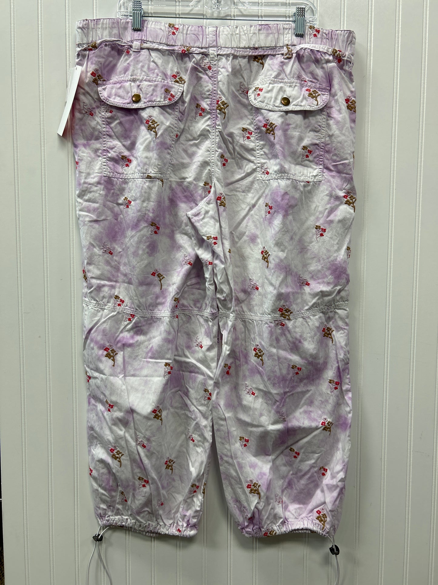 Pants Joggers By Pilcro In Purple, Size:Xl