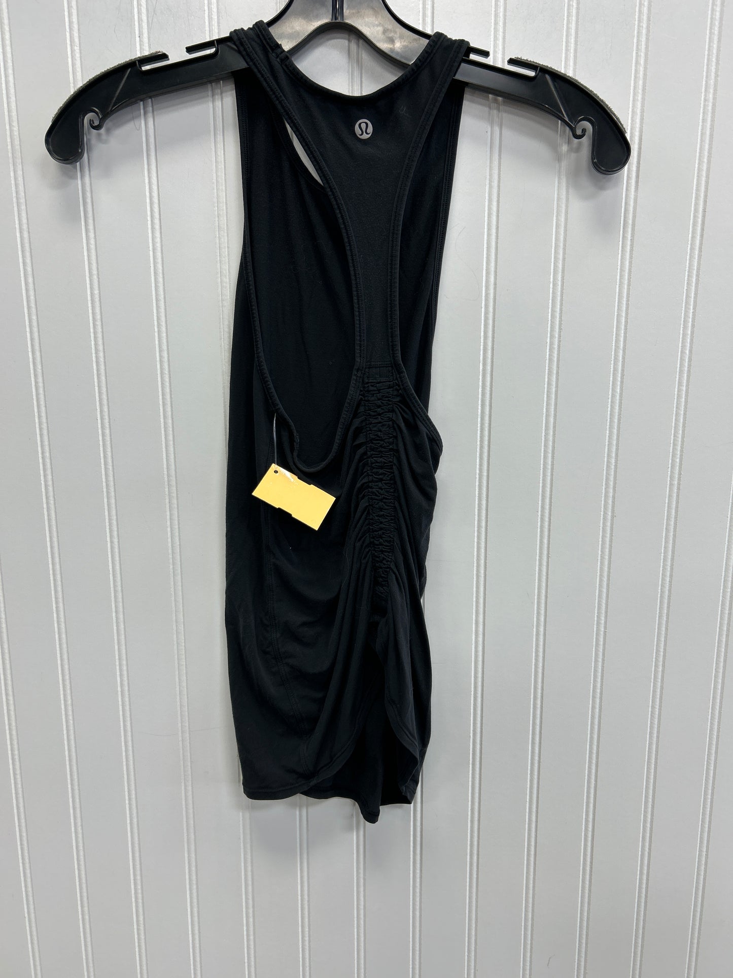 Athletic Tank Top By Lululemon In Black, Size:S