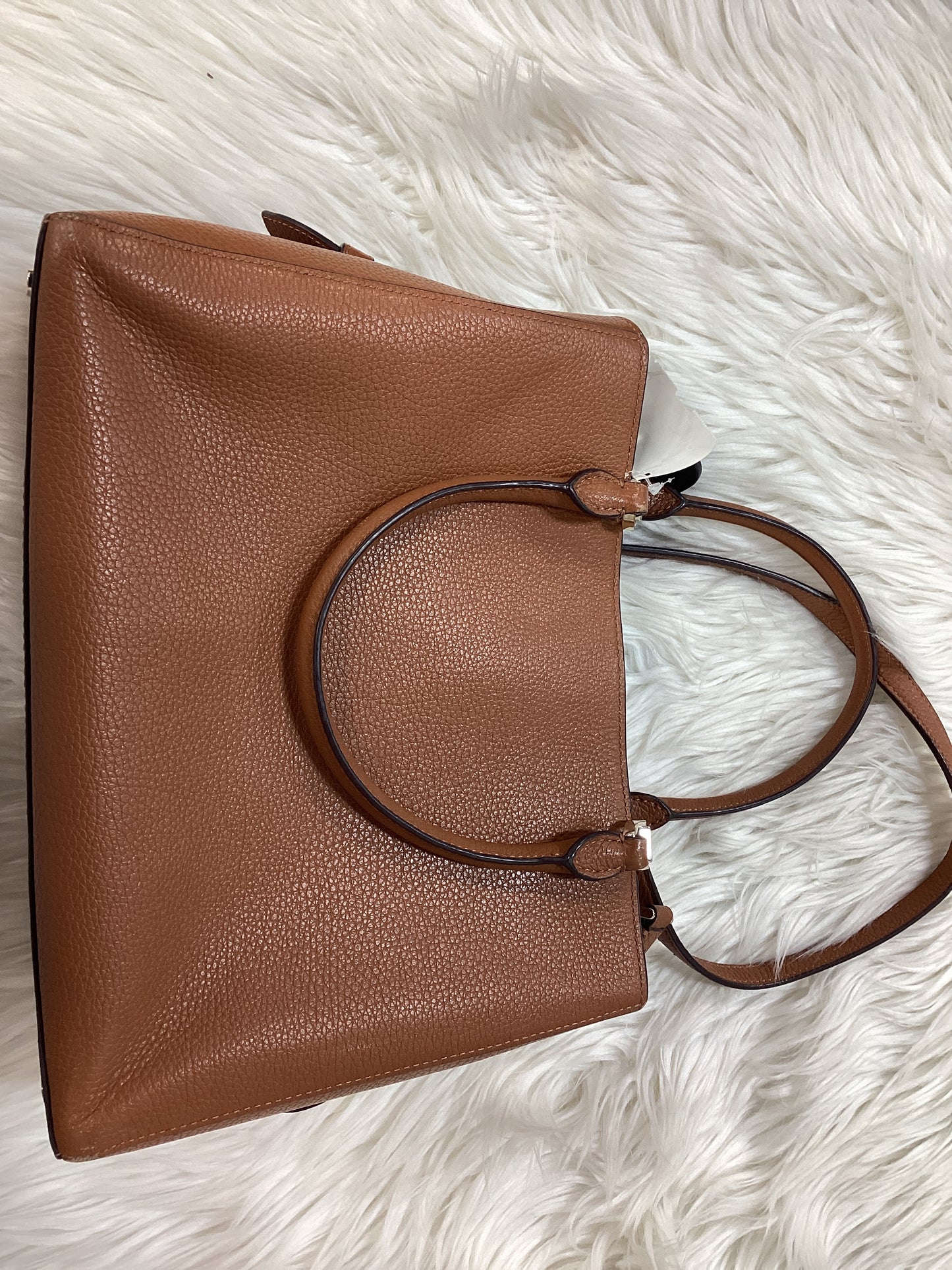 Handbag Designer By Kate Spade In Brown, Size:Medium