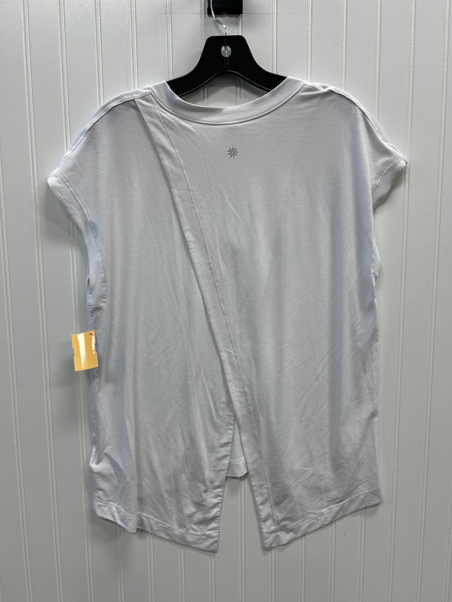 Athletic Top Ss By Athleta In White, Size:M