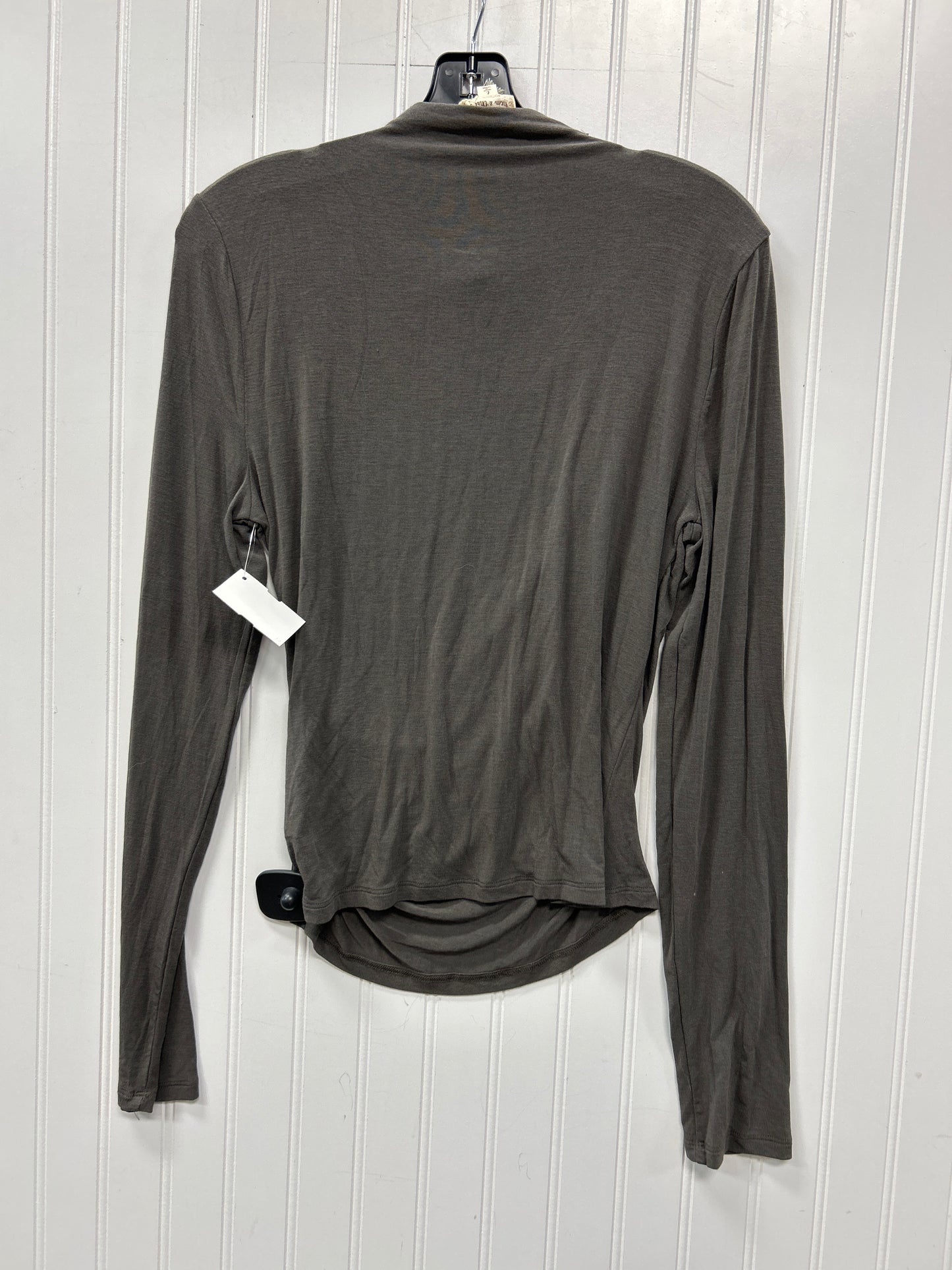 Top Ls By Hem & Thread In Taupe, Size:L