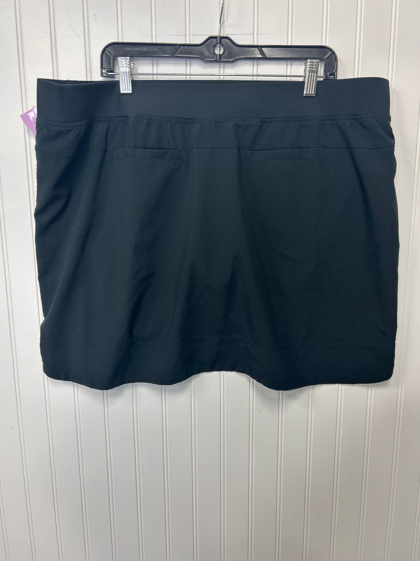 Athletic Skort By Cmc In Black, Size:1X