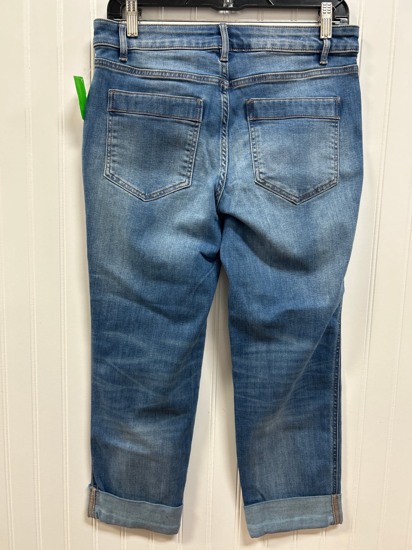 Jeans Skinny By J. Jill In Blue Denim, Size:6P