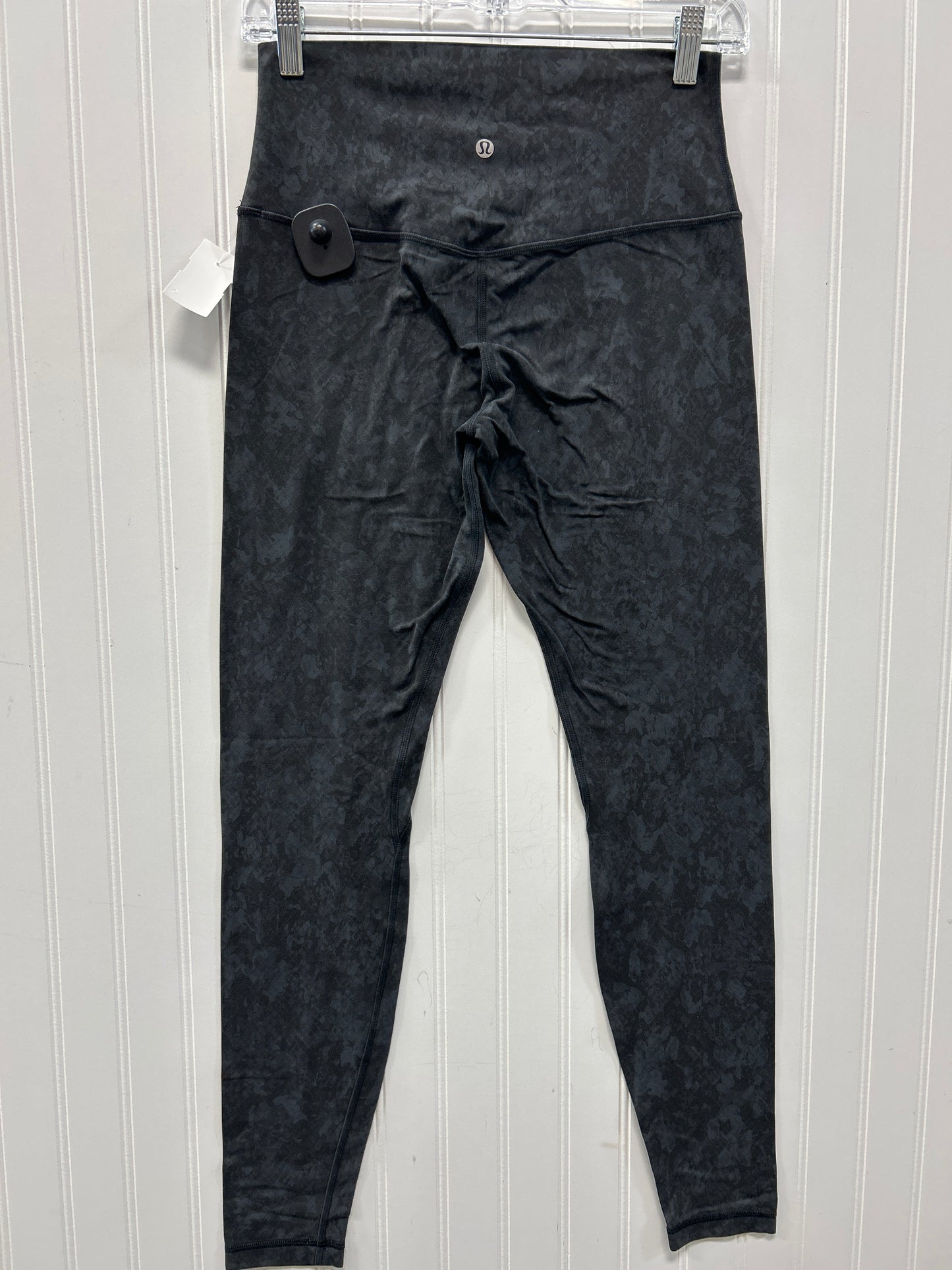 Athletic Leggings By Lululemon In Grey, Size:8