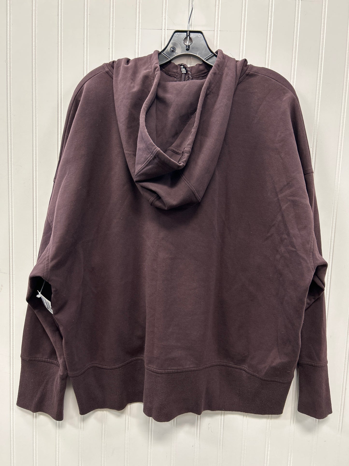 Athletic Jacket By Old Navy In Purple, Size:1X