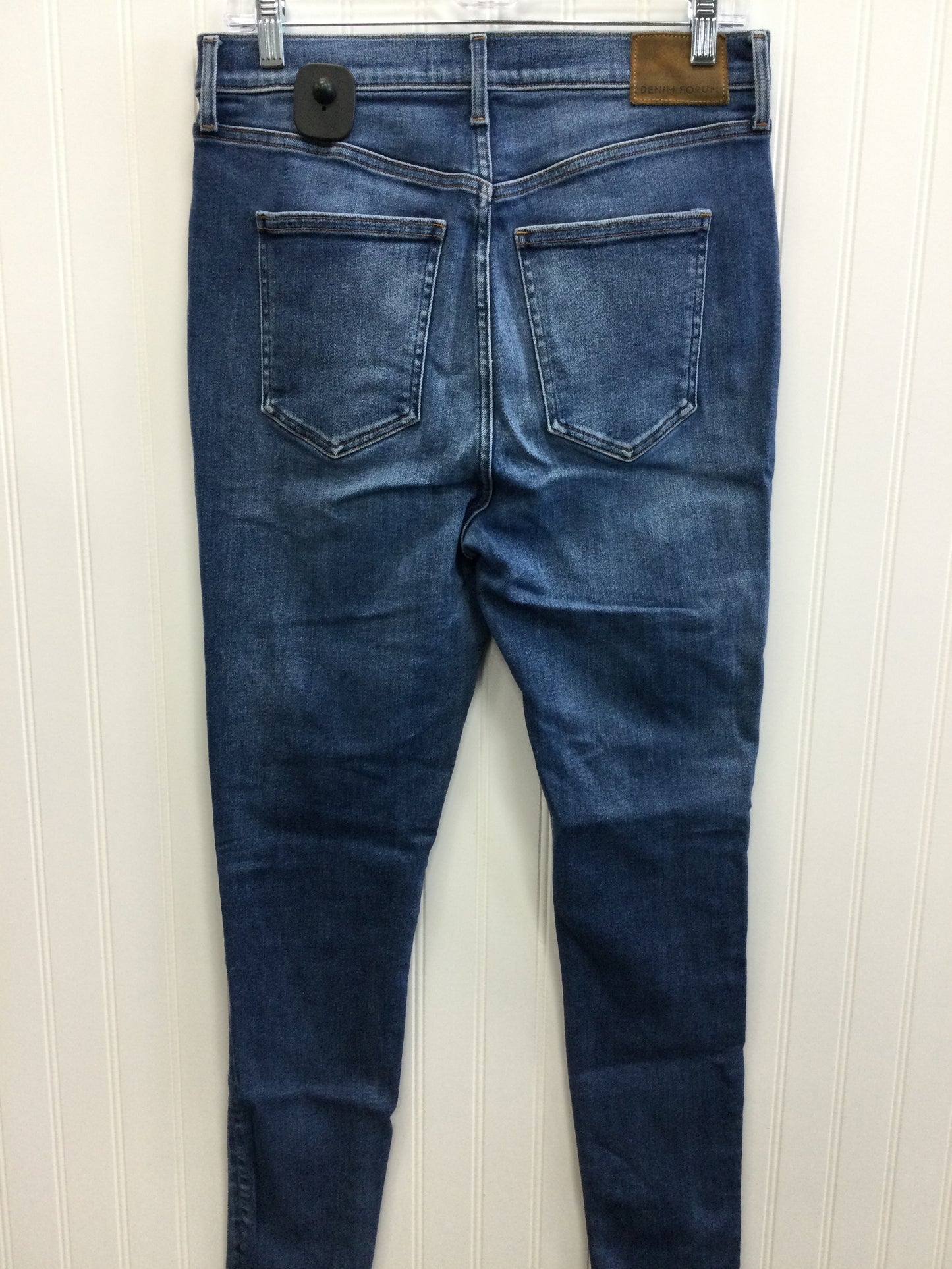 Jeans Skinny By Cmc In Blue Denim, Size:12