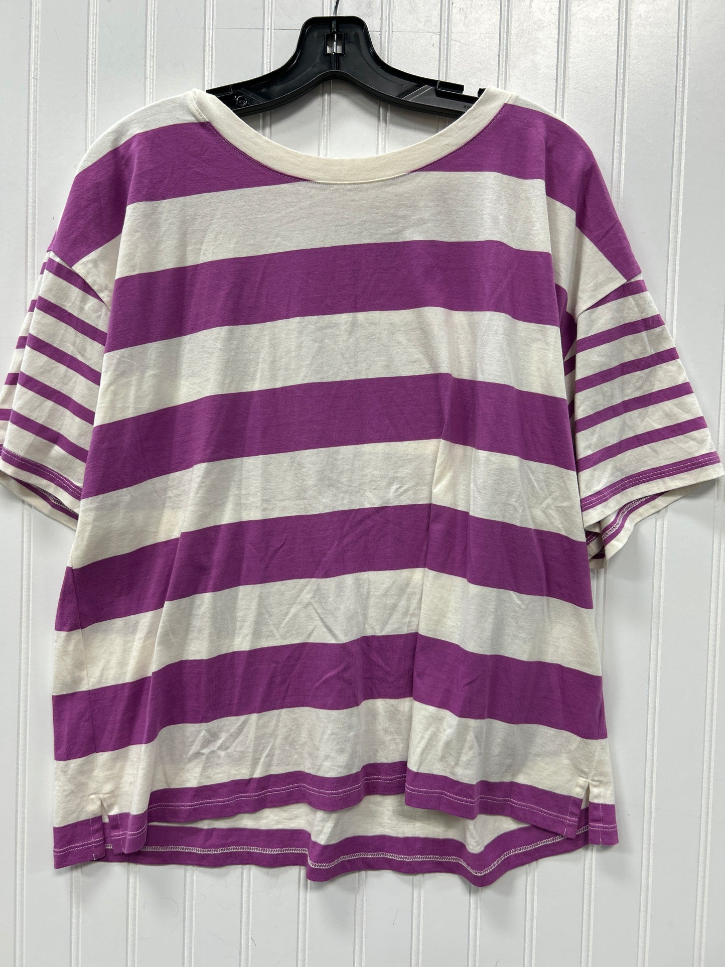Top Ss By Talbots In Striped Pattern, Size:Xl