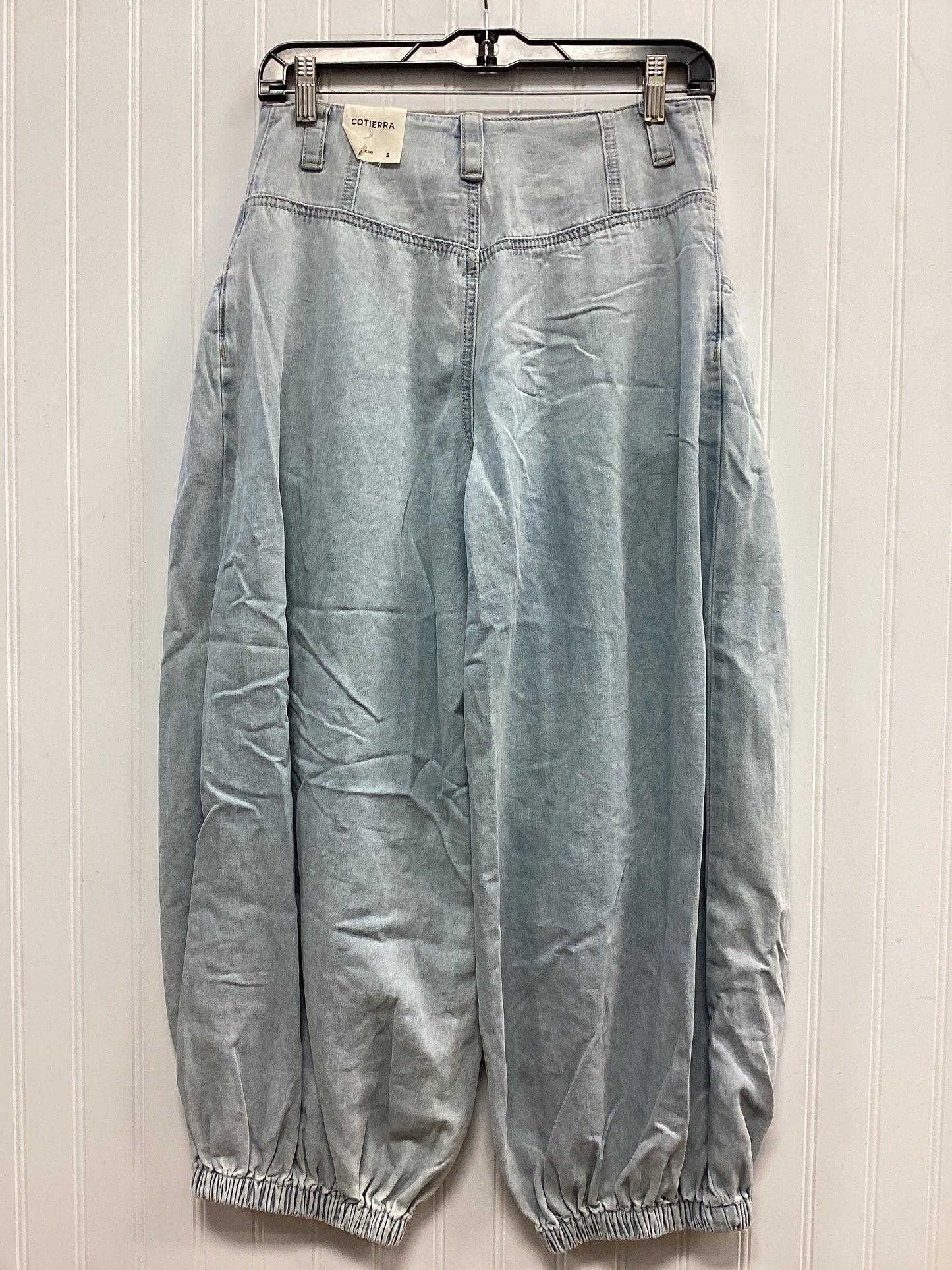 Jeans Wide Leg By Cmc In Blue Denim, Size:S