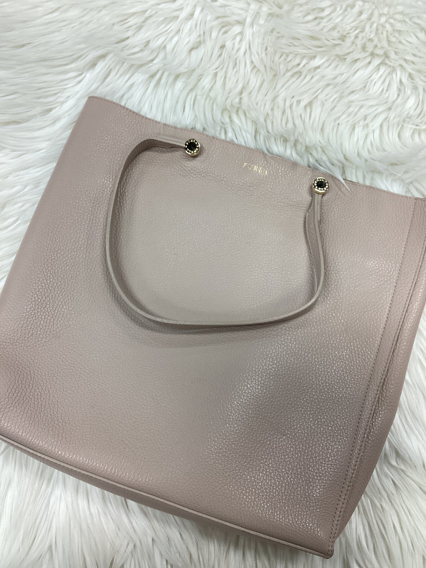 Handbag Luxury Designer By Furla In Tan, Size:Large