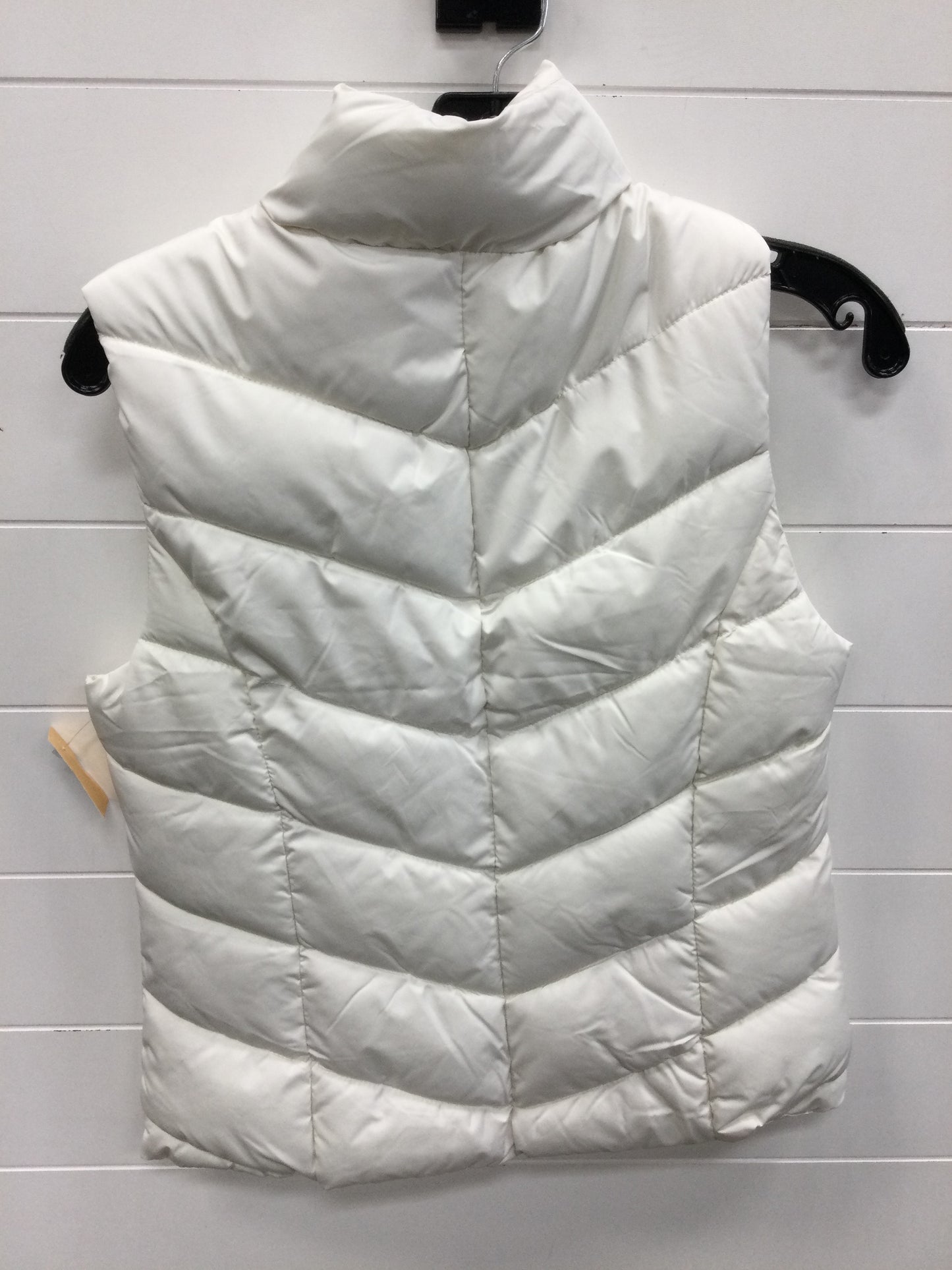 Vest Puffer & Quilted By Cole-Haan In White, Size:Xs