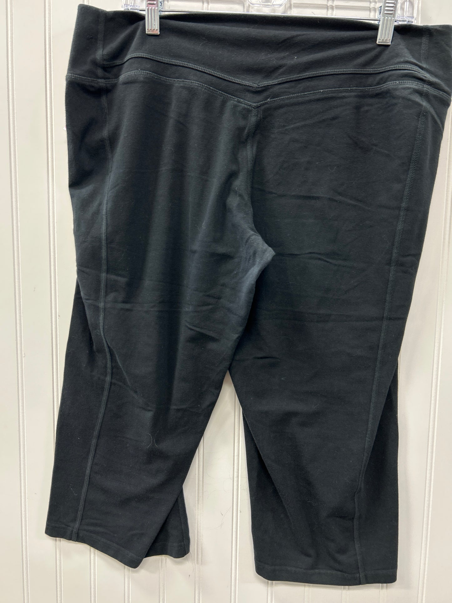 Athletic Capris By Nike Apparel In Black, Size:Xl