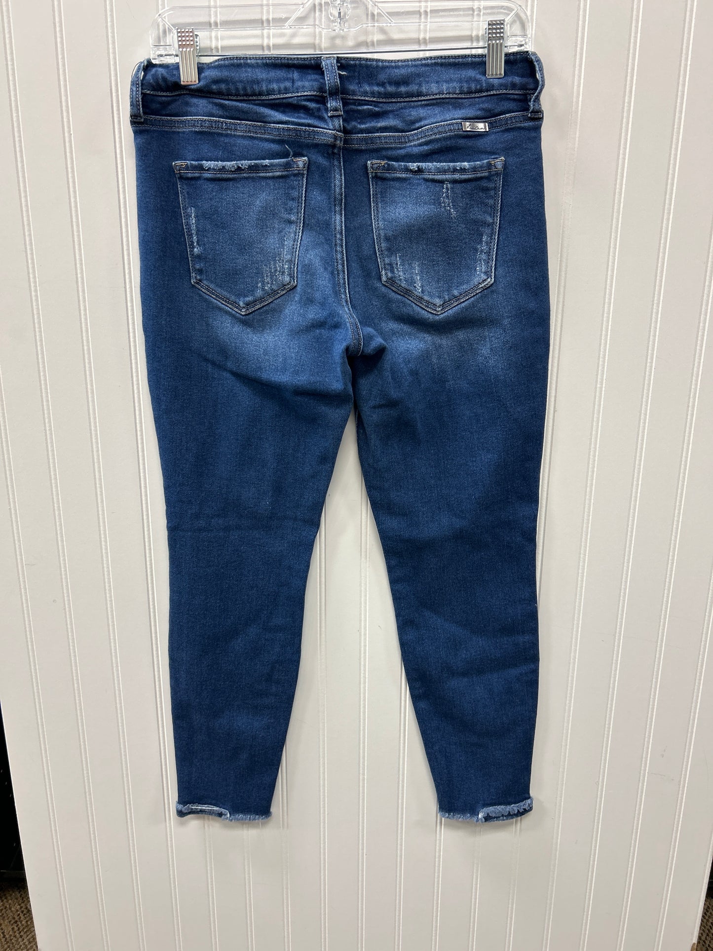 Jeans Skinny By Kancan In Blue Denim, Size:6