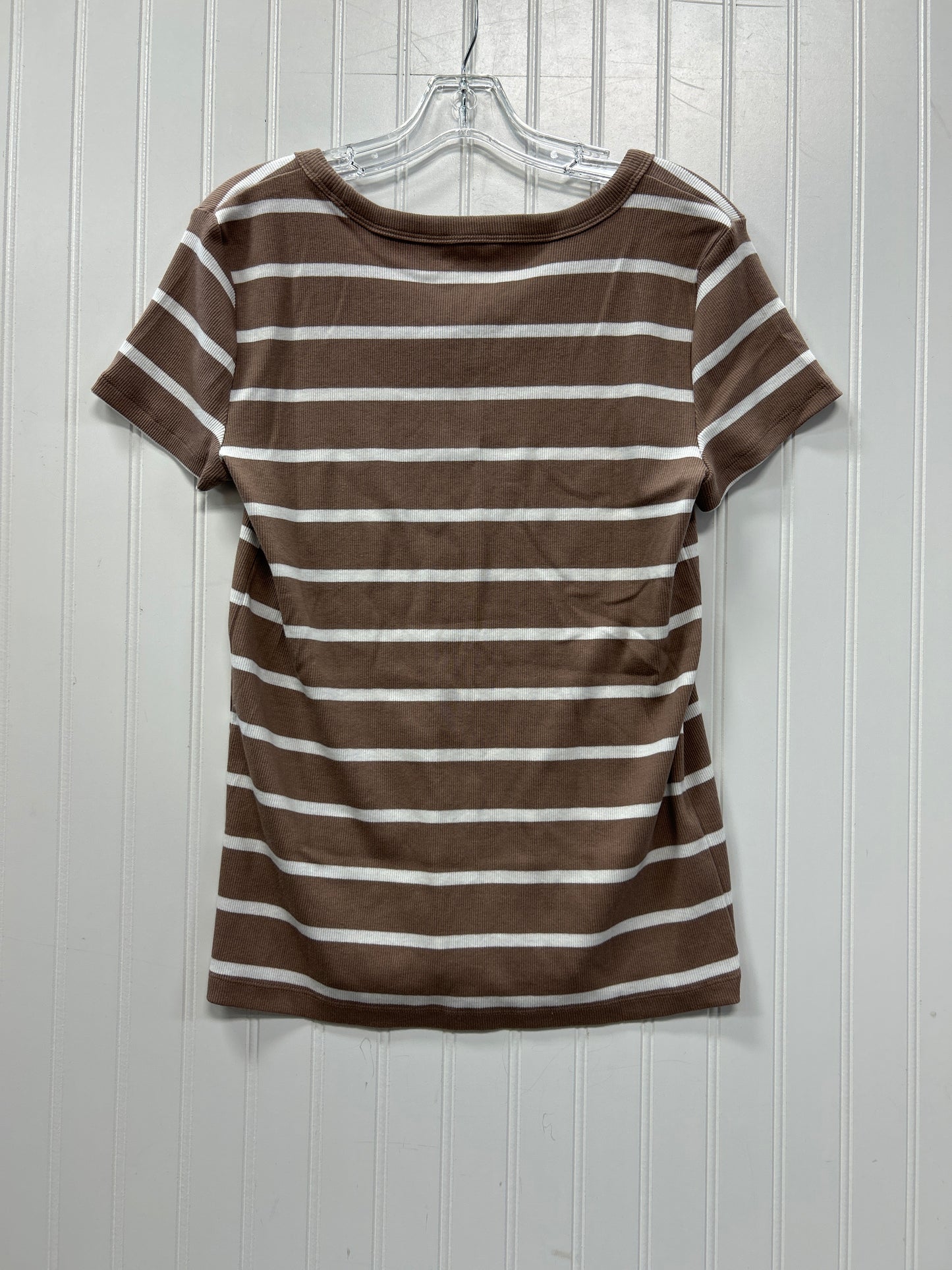 Top Ss By Talbots In Tan, Size:Lp