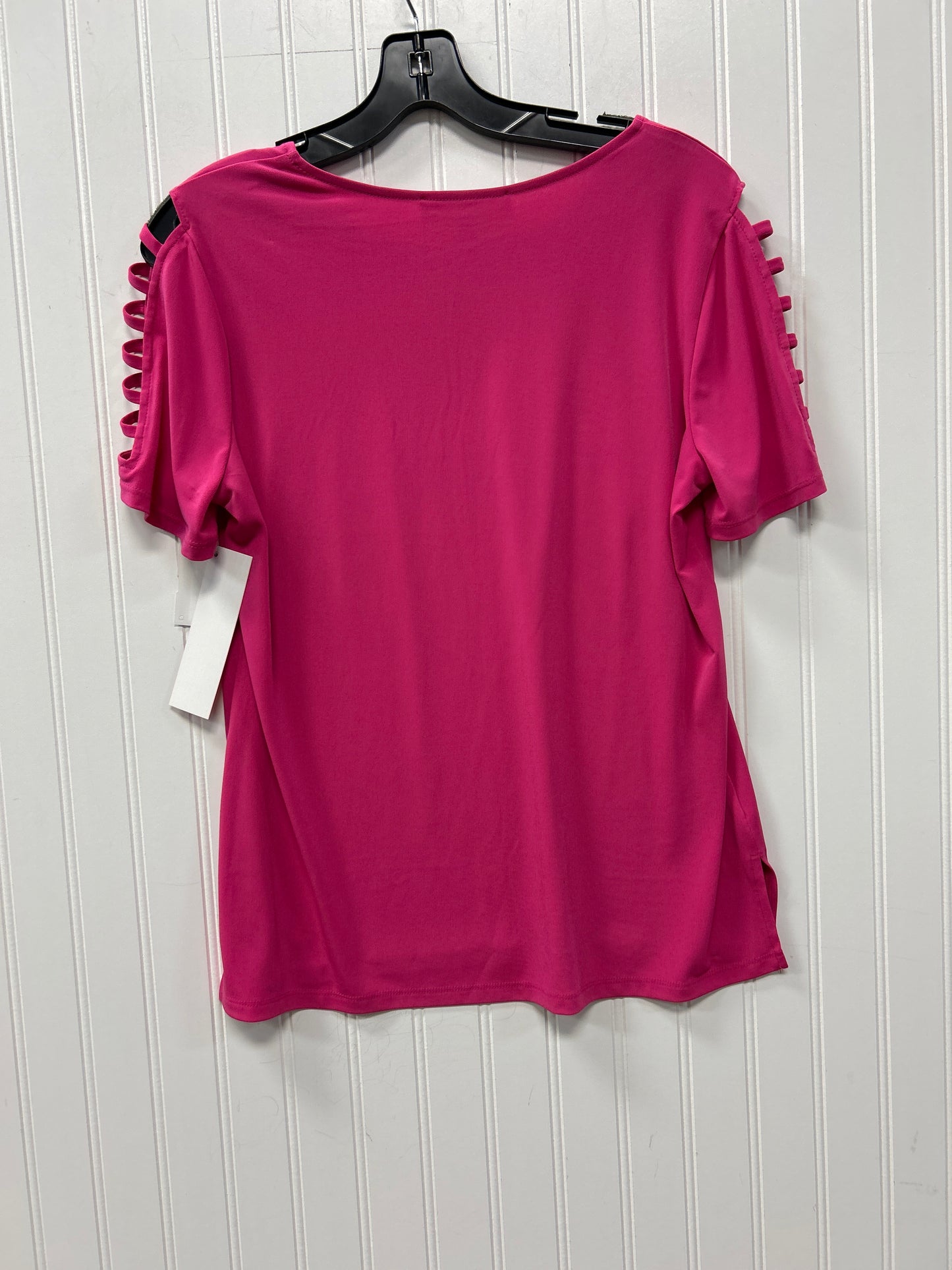 Top Ss By Michael By Michael Kors In Pink, Size:M