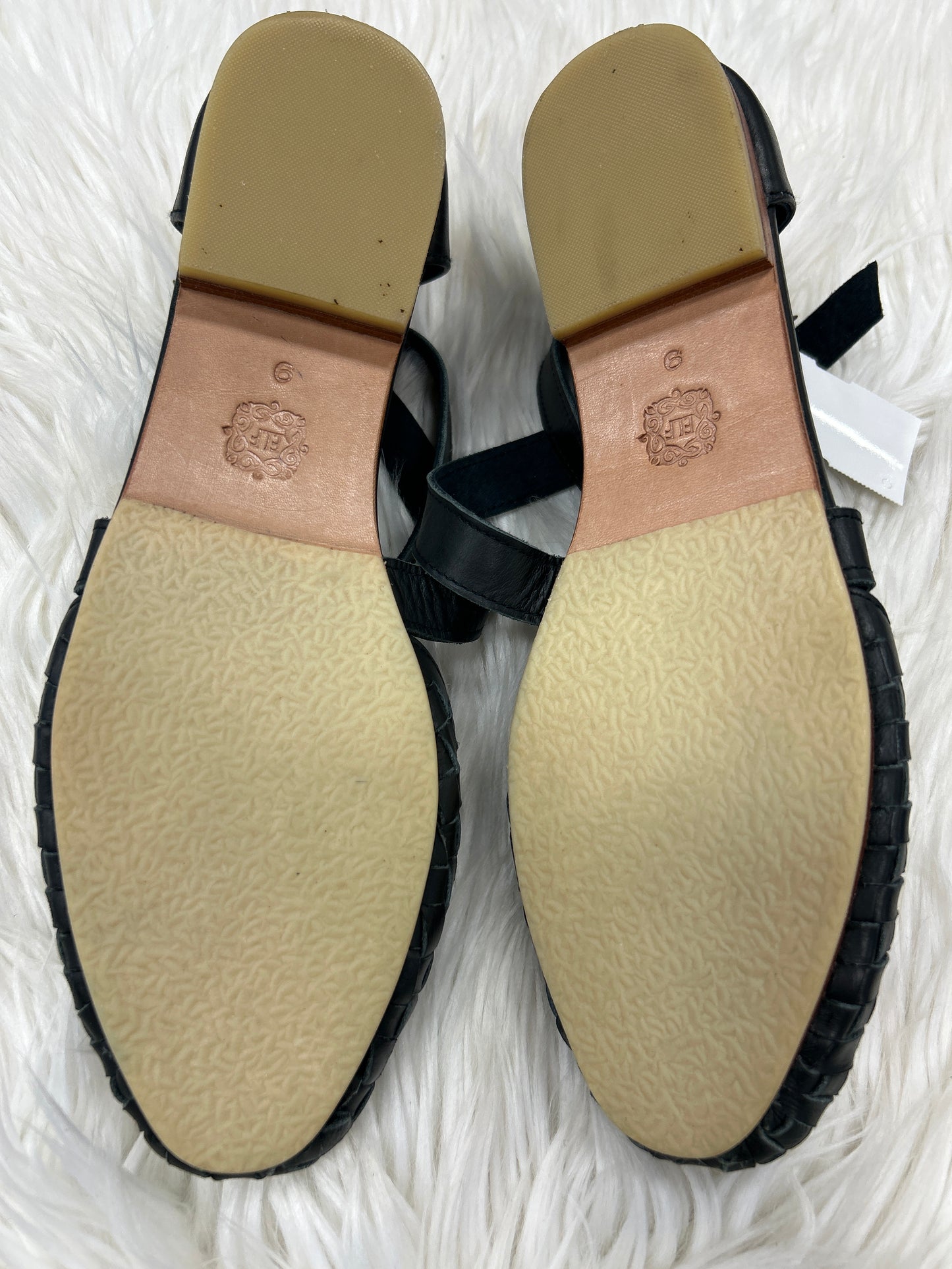 Shoes Flats By Elf In Black, Size:9