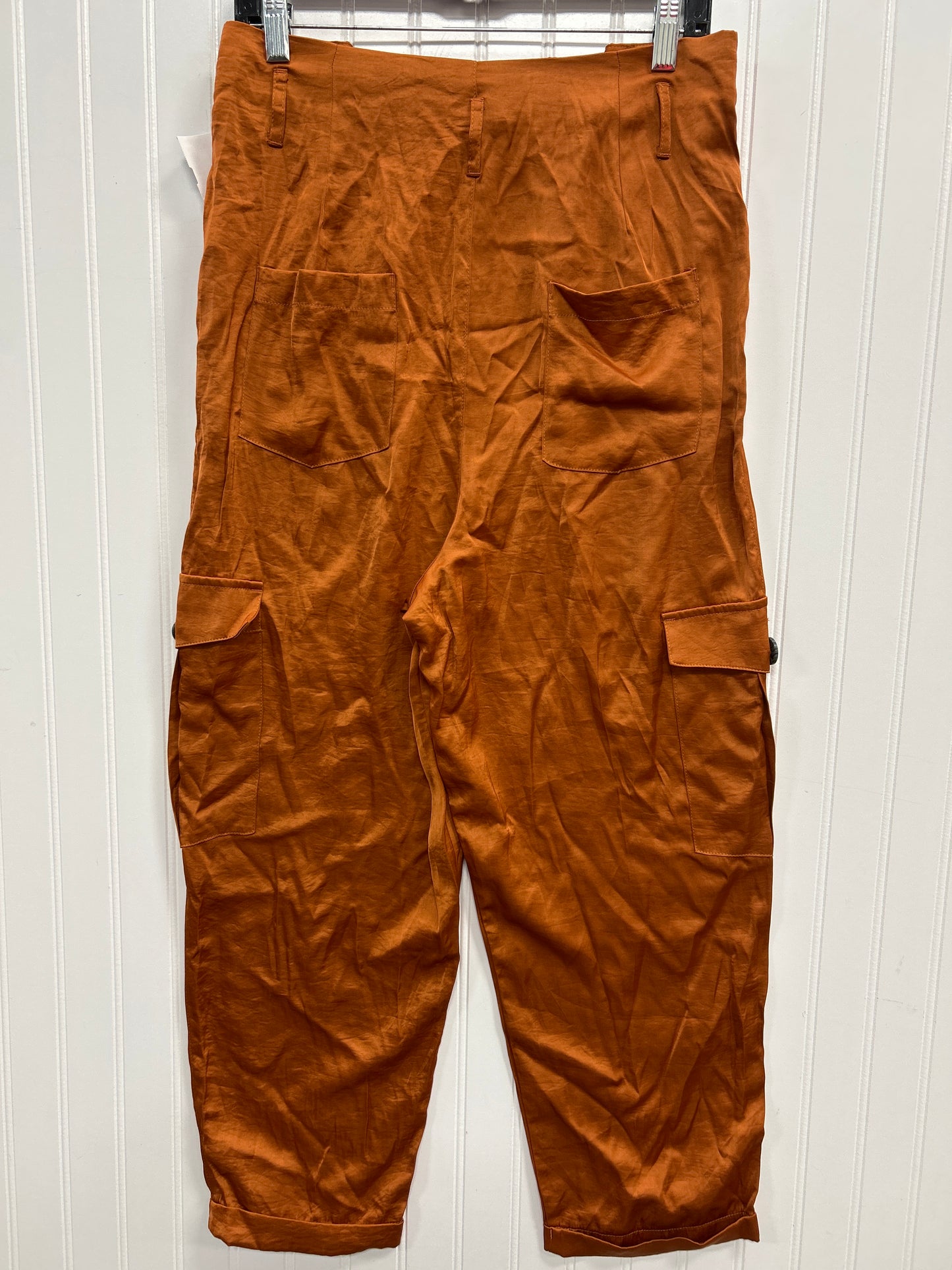 Pants Linen By Anthropologie In Orange, Size:M