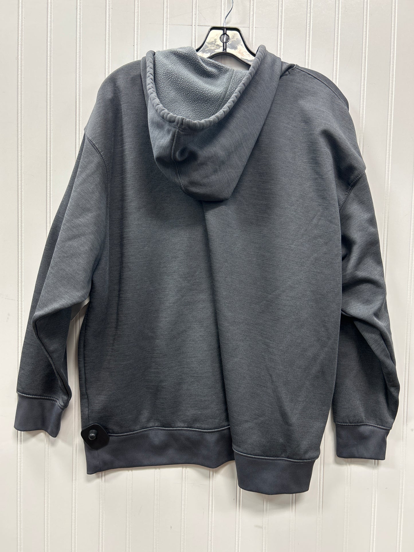 Athletic Sweatshirt Hoodie By Nike Apparel In Grey, Size:Xl