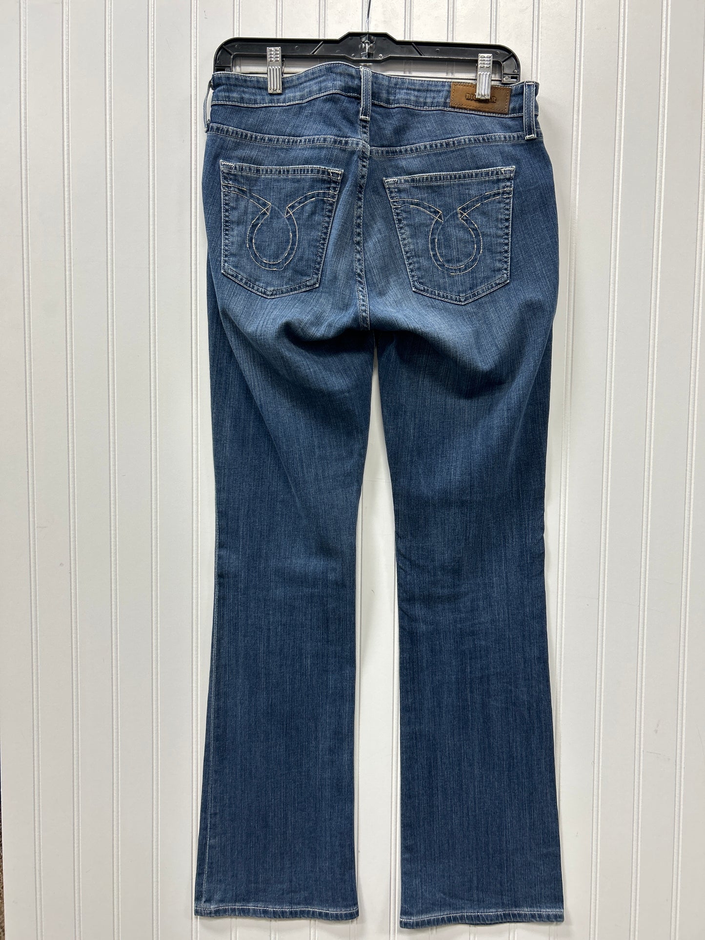 Jeans Boot Cut By Big Star In Blue Denim, Size:4