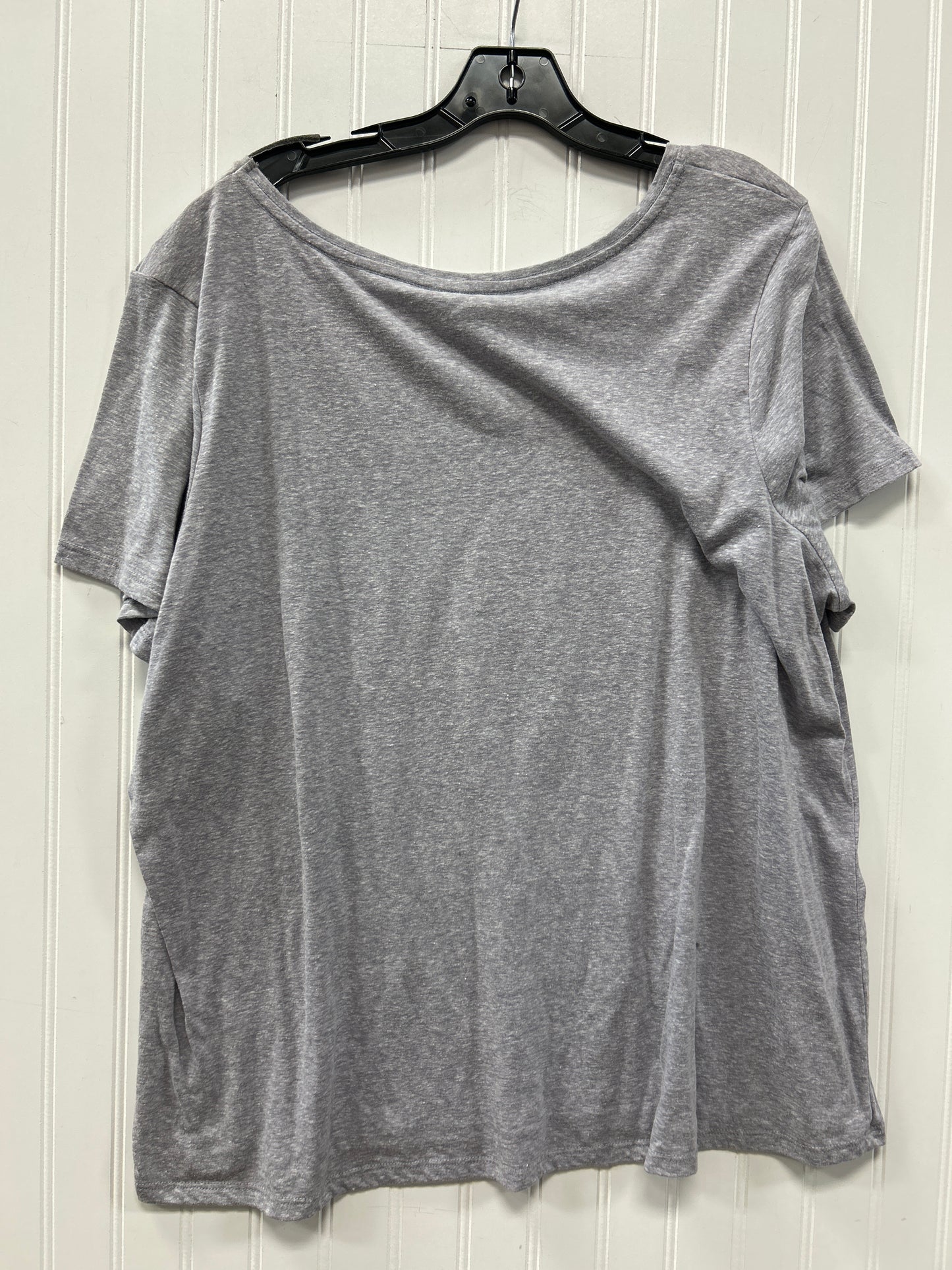 Top Ss By Lane Bryant In Grey, Size:2X