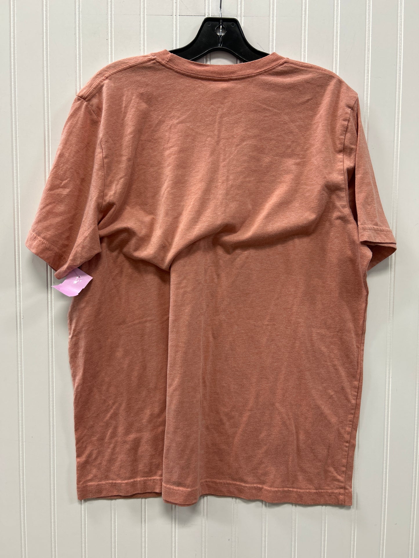 Top Ss By Bella + Canvas In Coral, Size:Xl