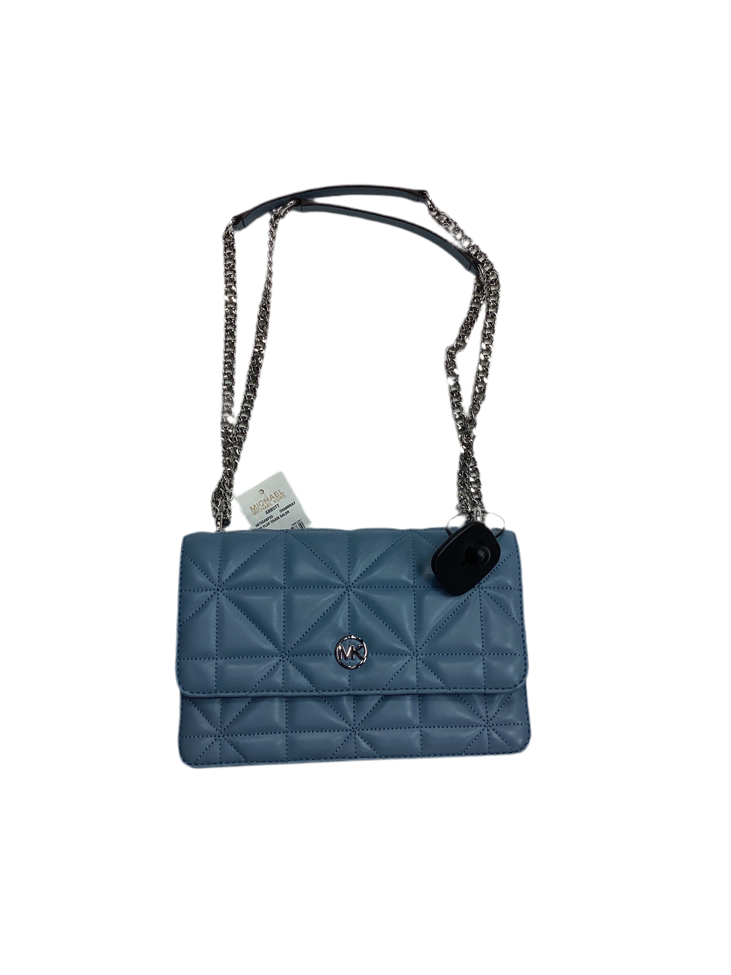 Handbag Designer By Michael Kors In Blue, Size:Medium