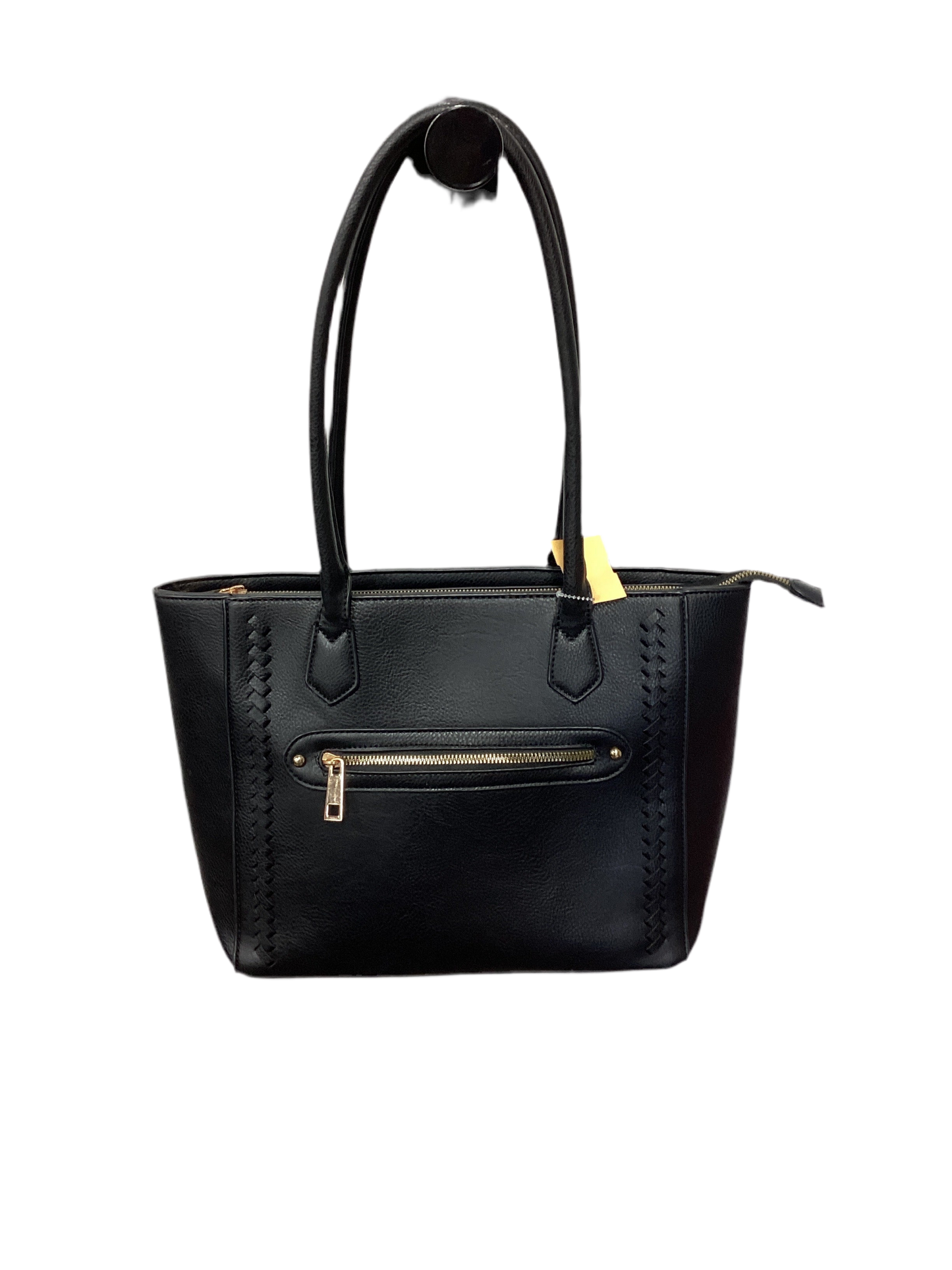 Handbag Leather By Cmc In Black, Size:Large