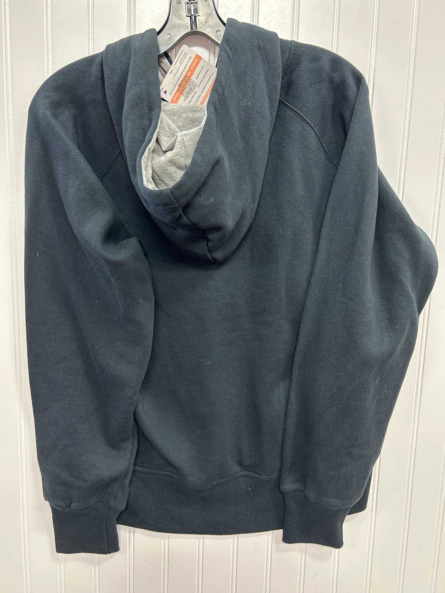 Sweatshirt Hoodie By Champion In Black, Size:M