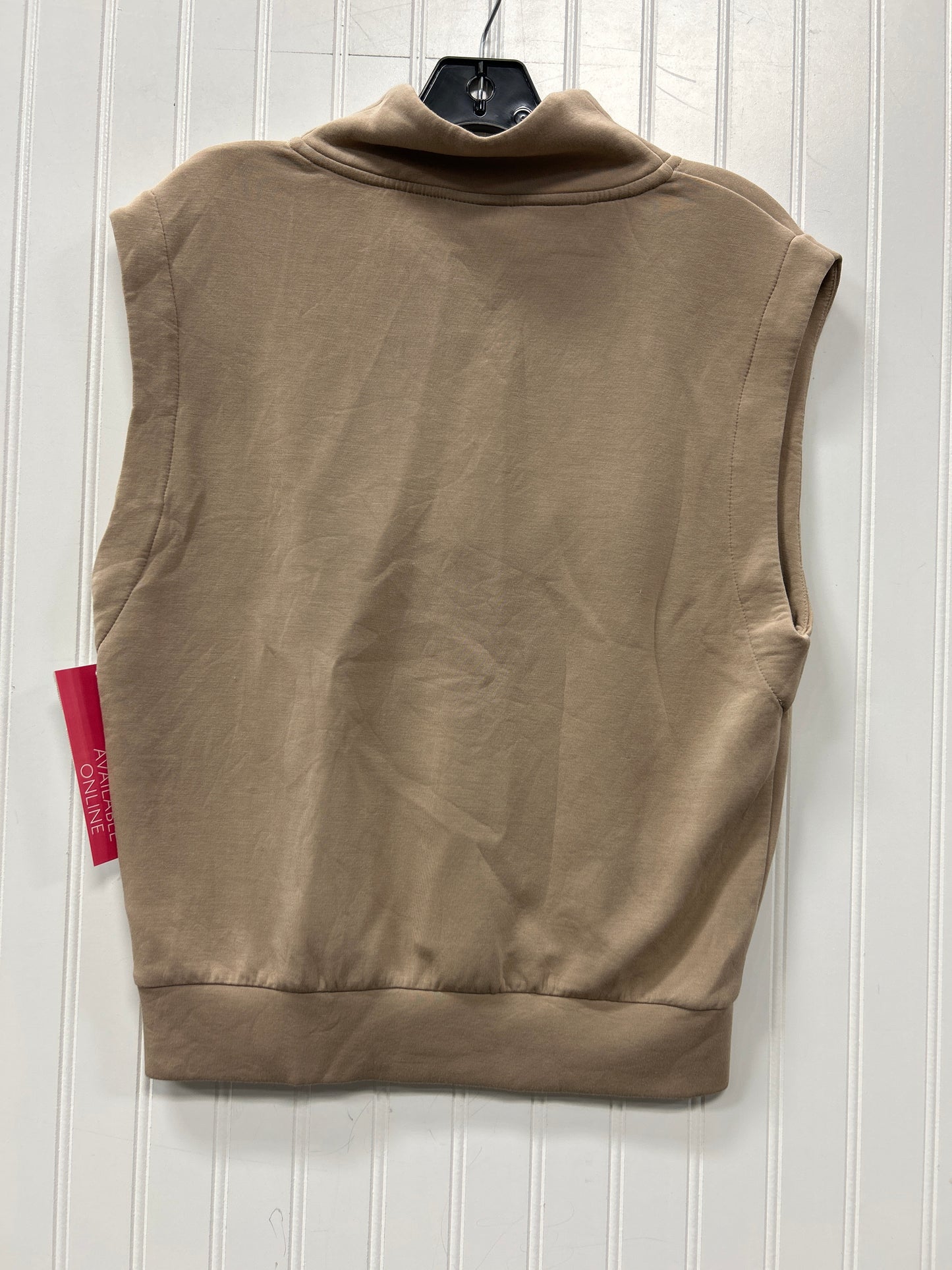 Top Sleeveless By Varley In Brown, Size:S