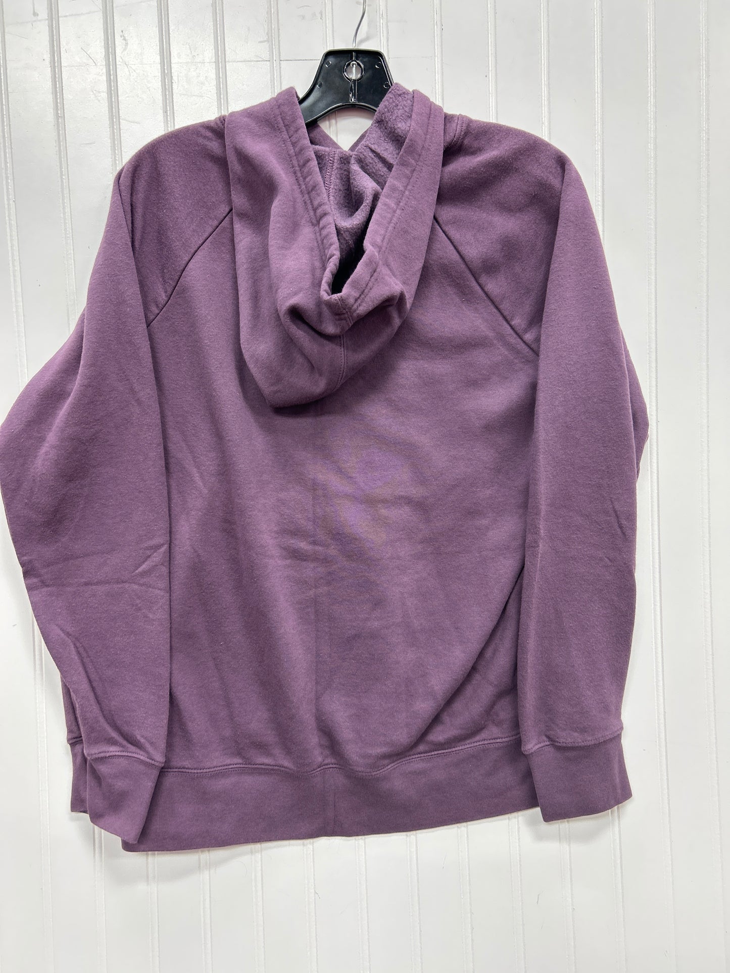 Sweatshirt Hoodie By Under Armour In Purple, Size:M